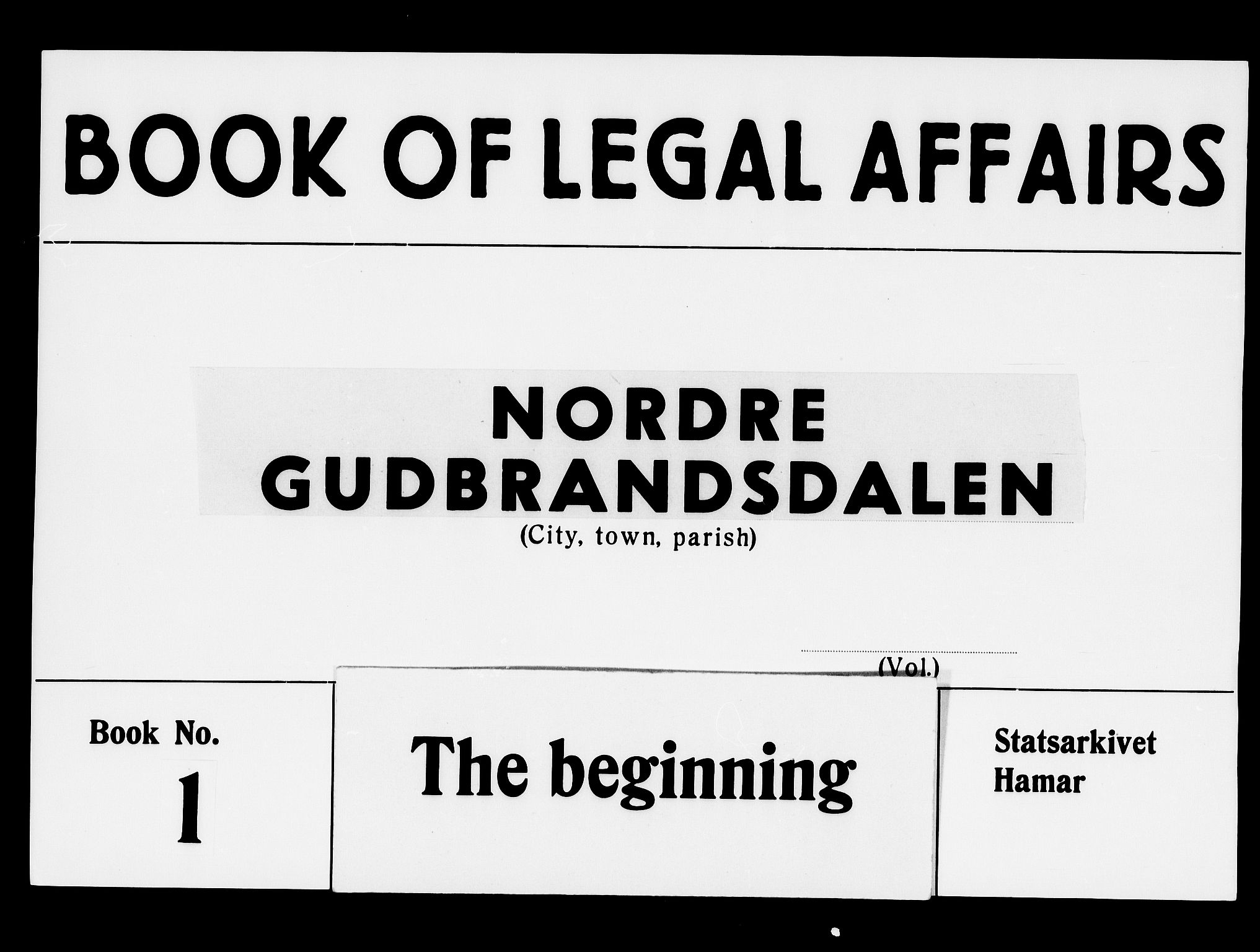 Sorenskriverier i Gudbrandsdalen, AV/SAH-TING-036/G/Gb/Gba/L0001: Tingbok - Nord-Gudbrandsdal, 1662