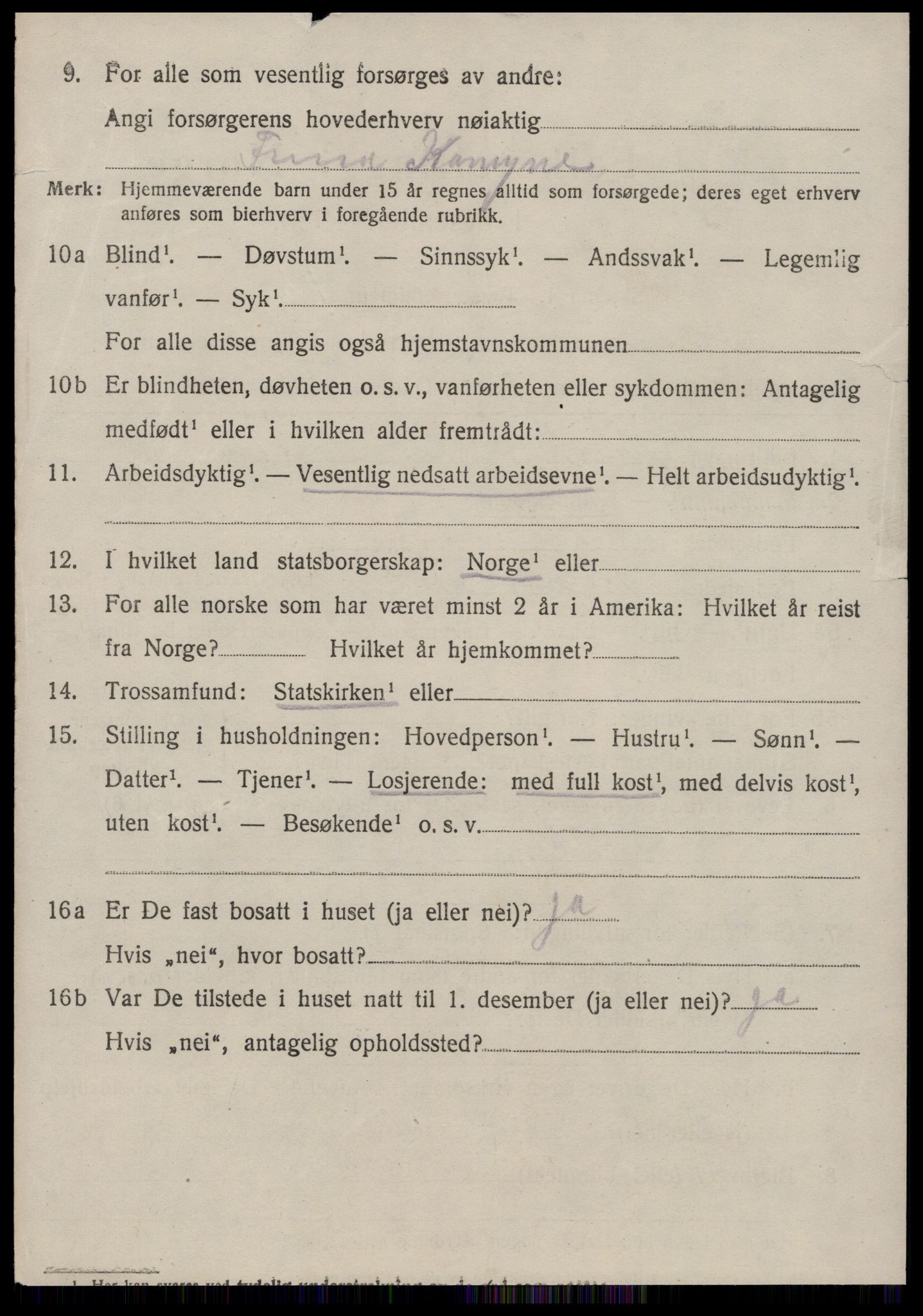 SAT, 1920 census for Fræna, 1920, p. 2776