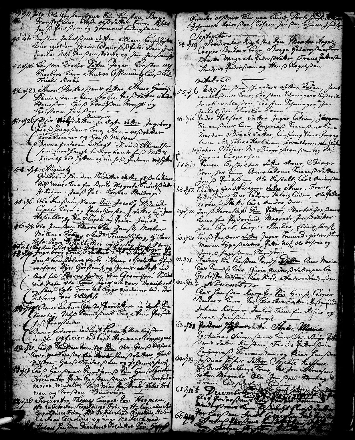 Skien kirkebøker, SAKO/A-302/F/Fa/L0002: Parish register (official) no. 2, 1716-1757, p. 113