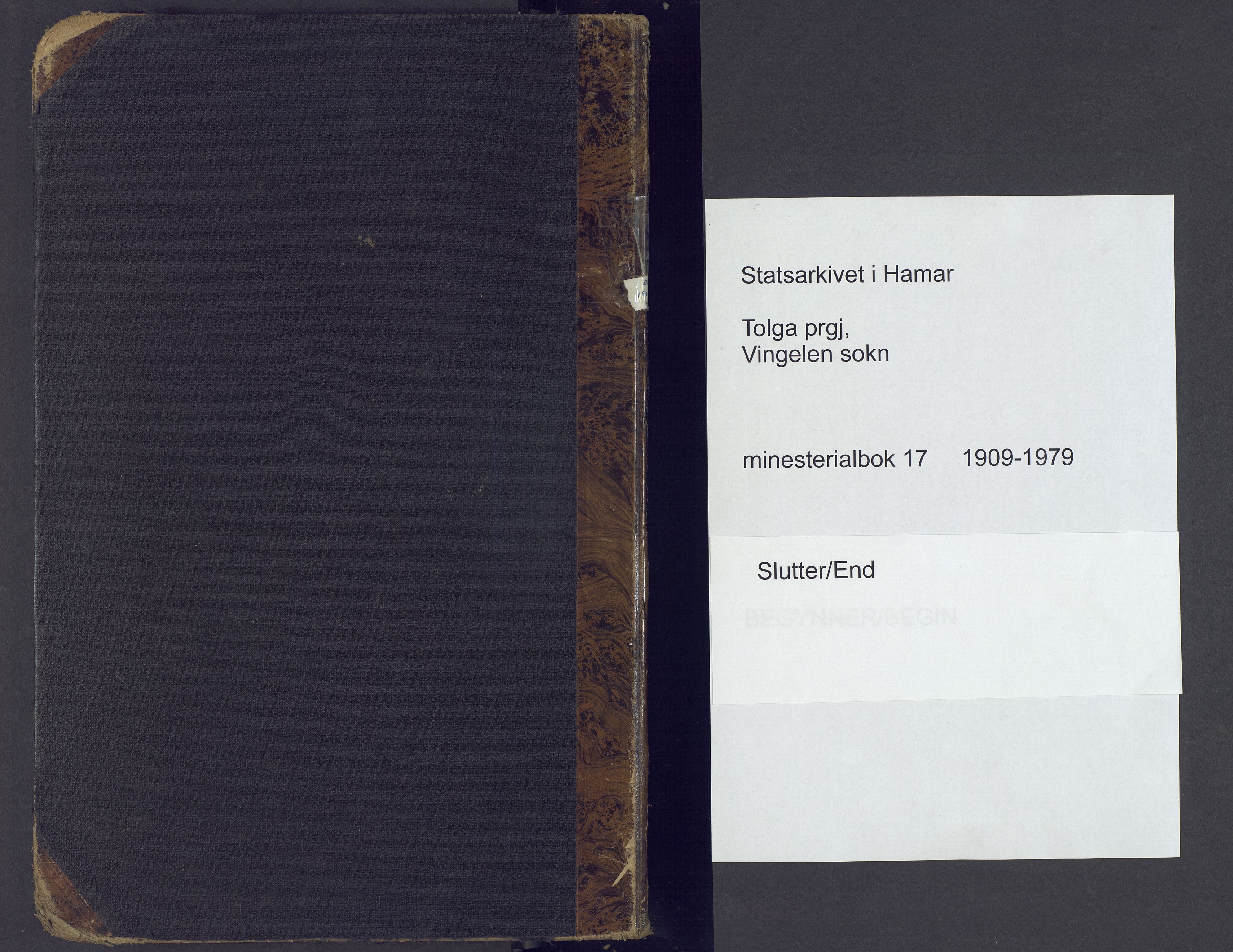 Tolga prestekontor, AV/SAH-PREST-062/K/L0017: Parish register (official) no. 17, 1909-1979