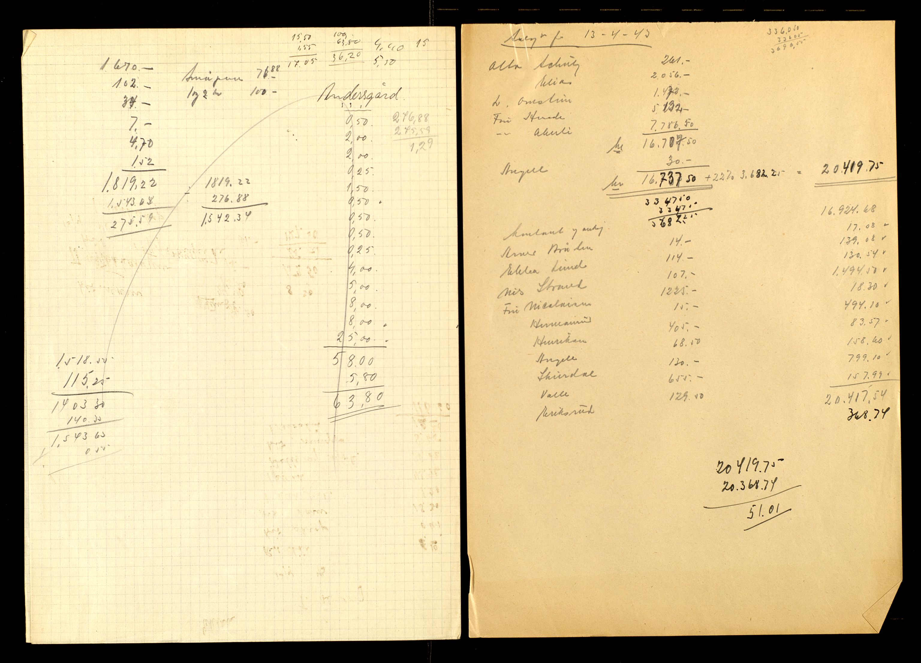 Fåberg lensmannskontor, AV/SAH-PGF-016/O/Oc/L0004/0001: Jødeboer og borgervakt / Jøder og jødeboer, 1942-1954, p. 113