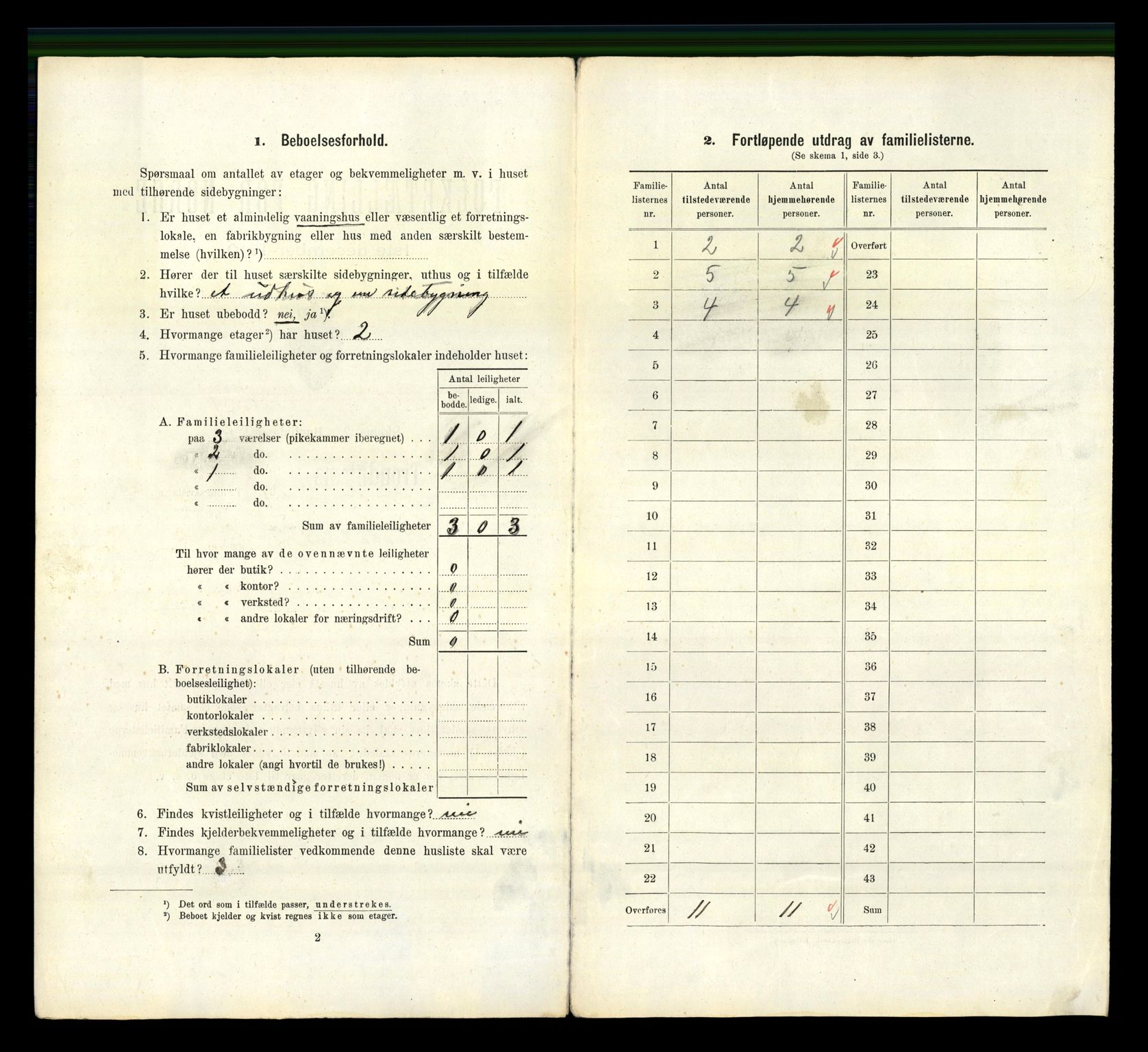 RA, 1910 census for Trondheim, 1910, p. 14616