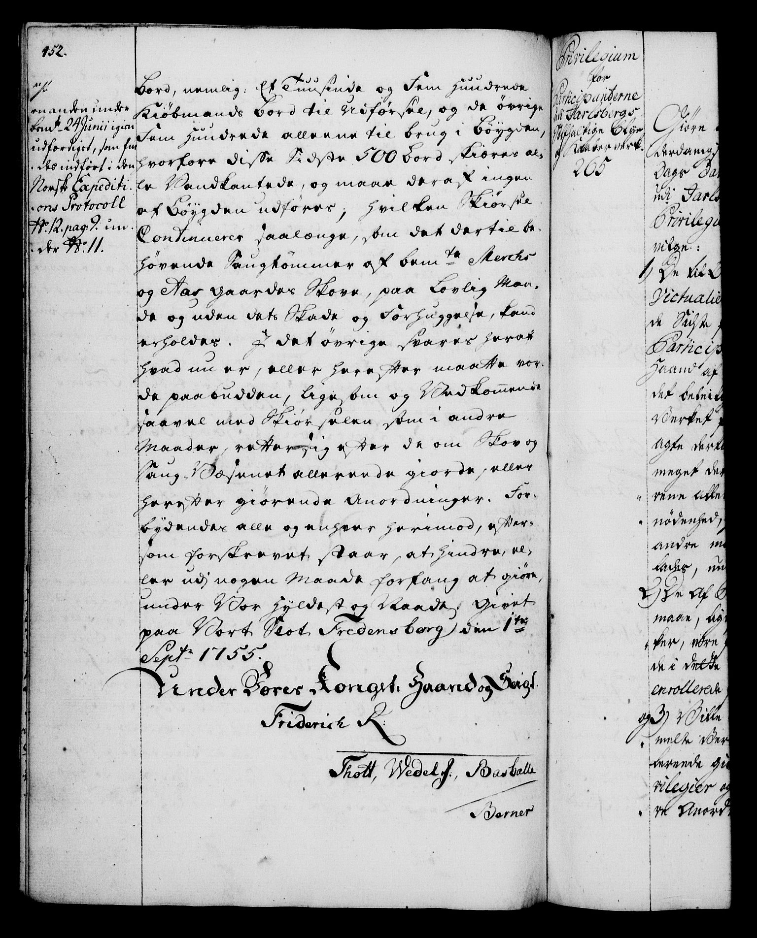 Rentekammeret, Kammerkanselliet, AV/RA-EA-3111/G/Gg/Gga/L0006: Norsk ekspedisjonsprotokoll med register (merket RK 53.6), 1749-1759, p. 452