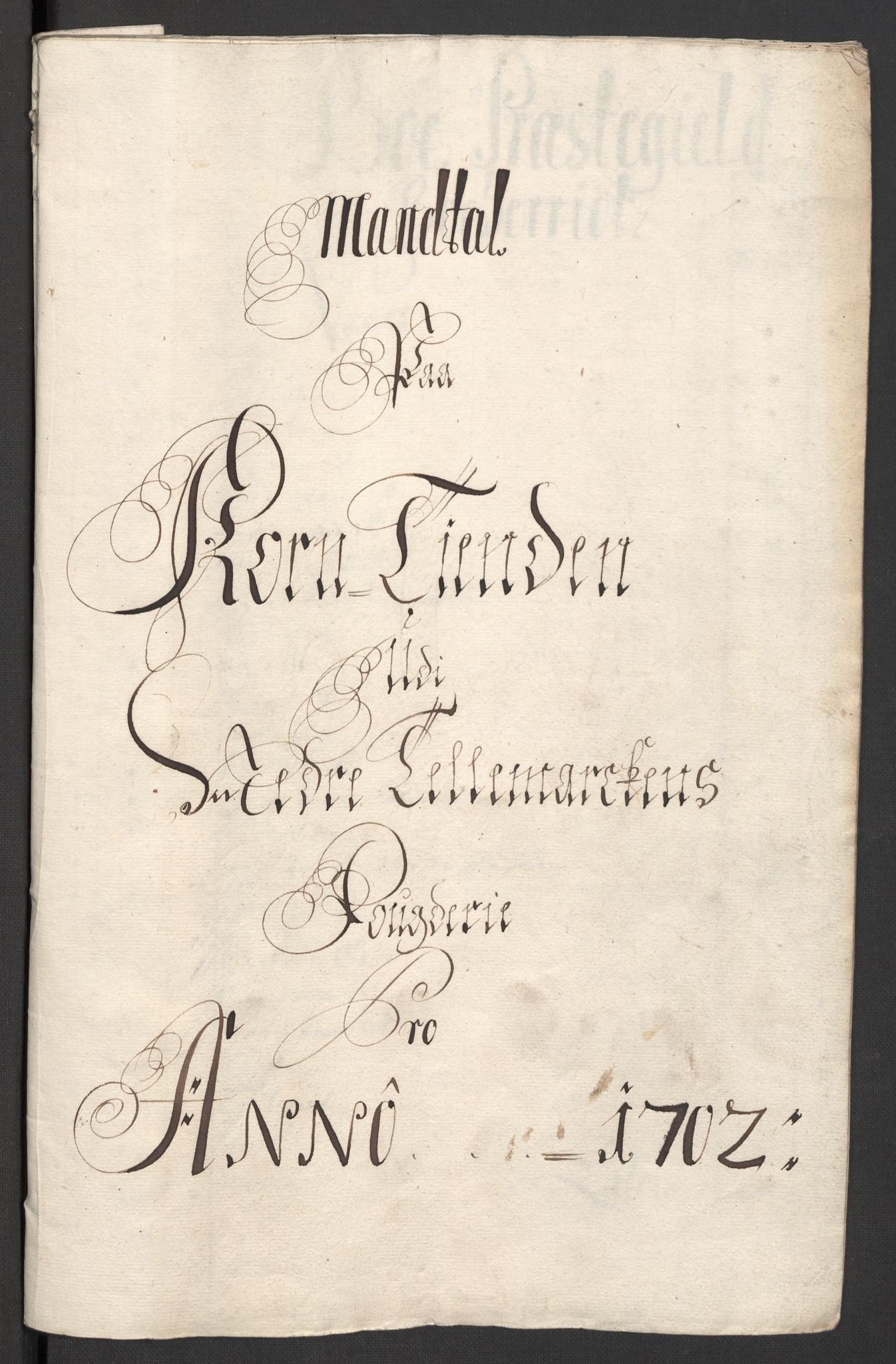 Rentekammeret inntil 1814, Reviderte regnskaper, Fogderegnskap, AV/RA-EA-4092/R36/L2106: Fogderegnskap Øvre og Nedre Telemark og Bamble, 1702, p. 27