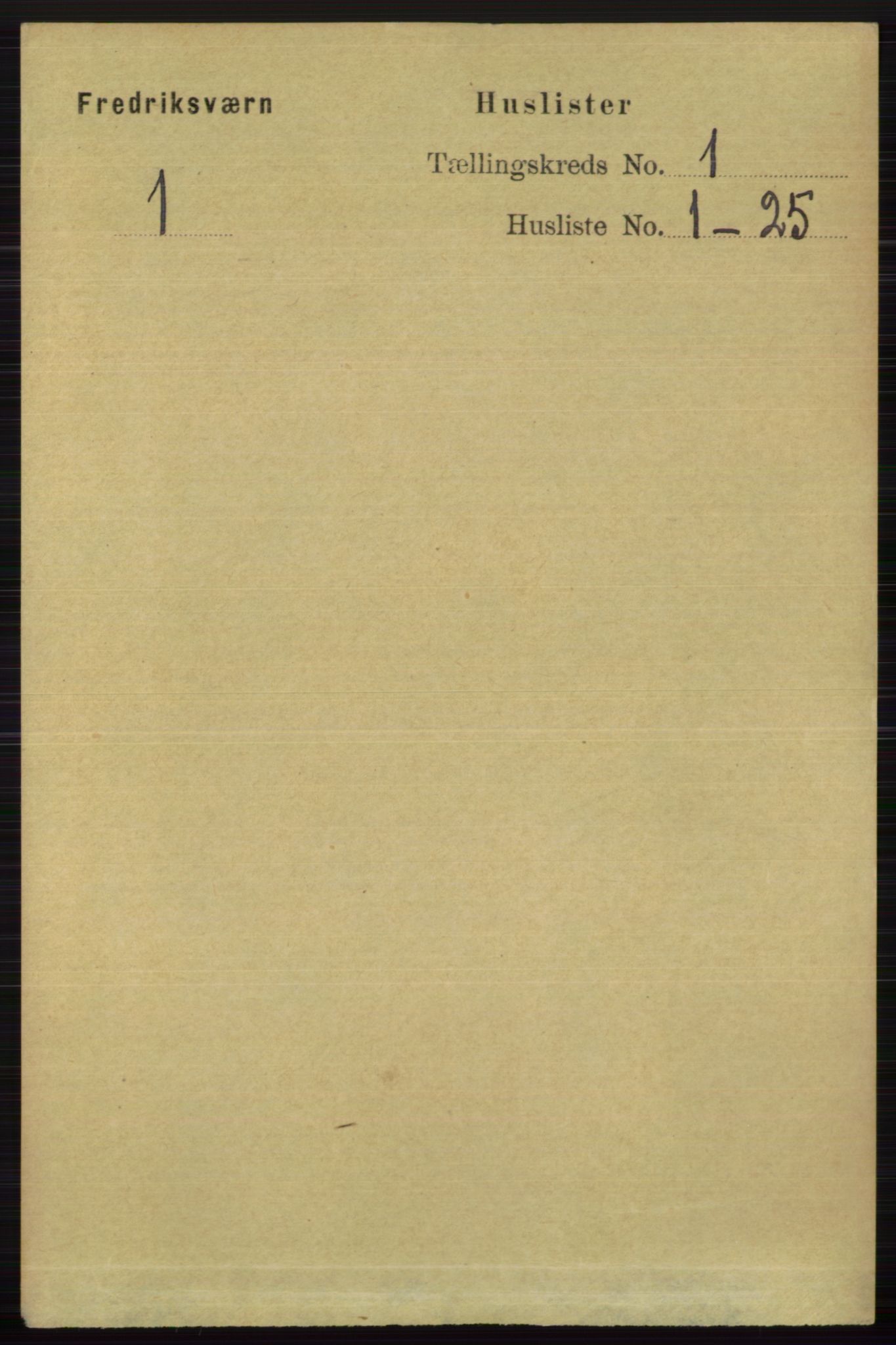 RA, 1891 census for 0798 Fredriksvern, 1891, p. 16