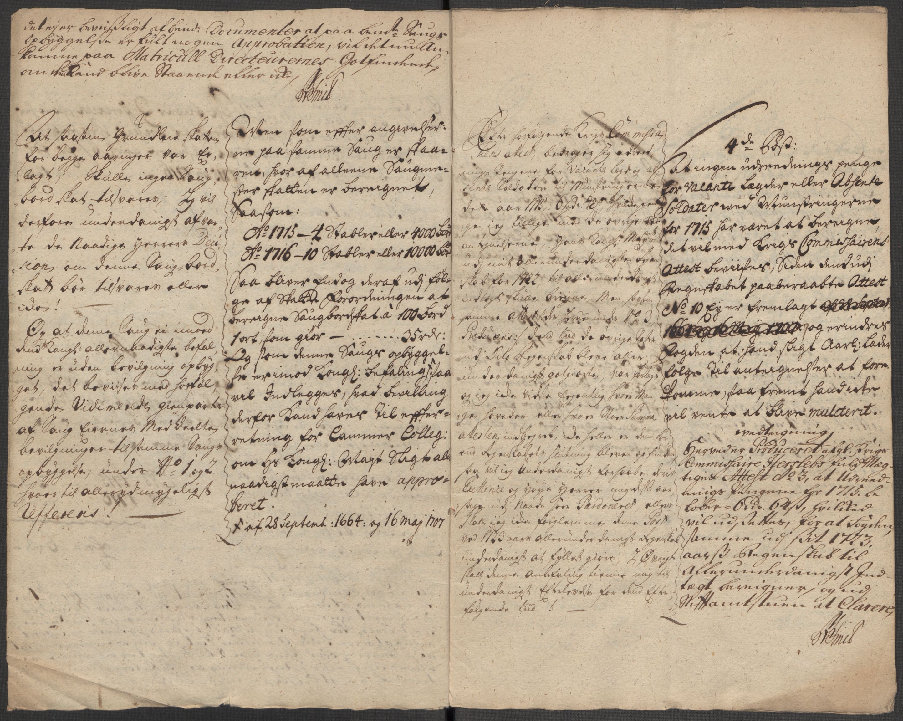 Rentekammeret inntil 1814, Reviderte regnskaper, Fogderegnskap, AV/RA-EA-4092/R64/L4437: Fogderegnskap Namdal, 1716, p. 243