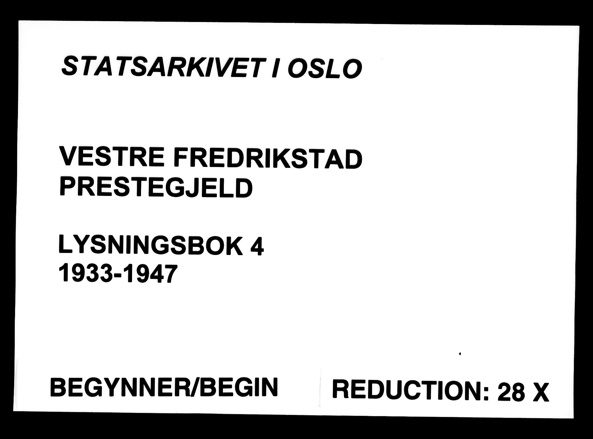 Fredrikstad domkirkes prestekontor Kirkebøker, SAO/A-10906/H/Ha/L0004: Banns register no. 4, 1933-1947