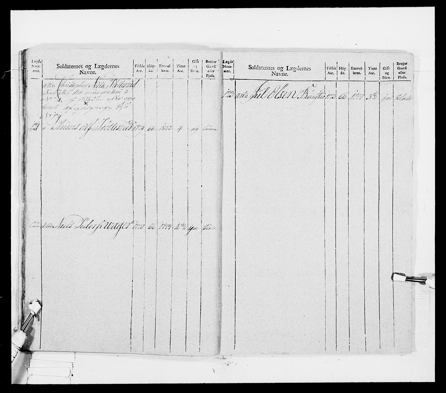 Generalitets- og kommissariatskollegiet, Det kongelige norske kommissariatskollegium, AV/RA-EA-5420/E/Eh/L0041: 1. Akershusiske nasjonale infanteriregiment, 1804-1808, p. 294