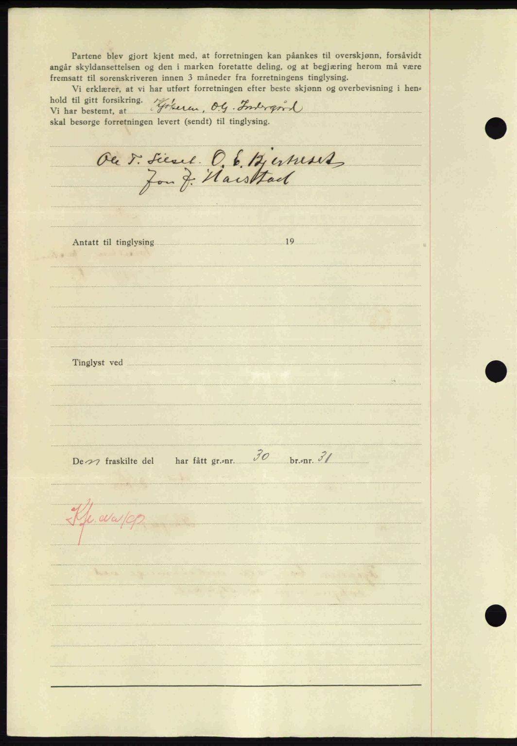 Nordmøre sorenskriveri, AV/SAT-A-4132/1/2/2Ca: Mortgage book no. A92, 1942-1942, Diary no: : 683/1942