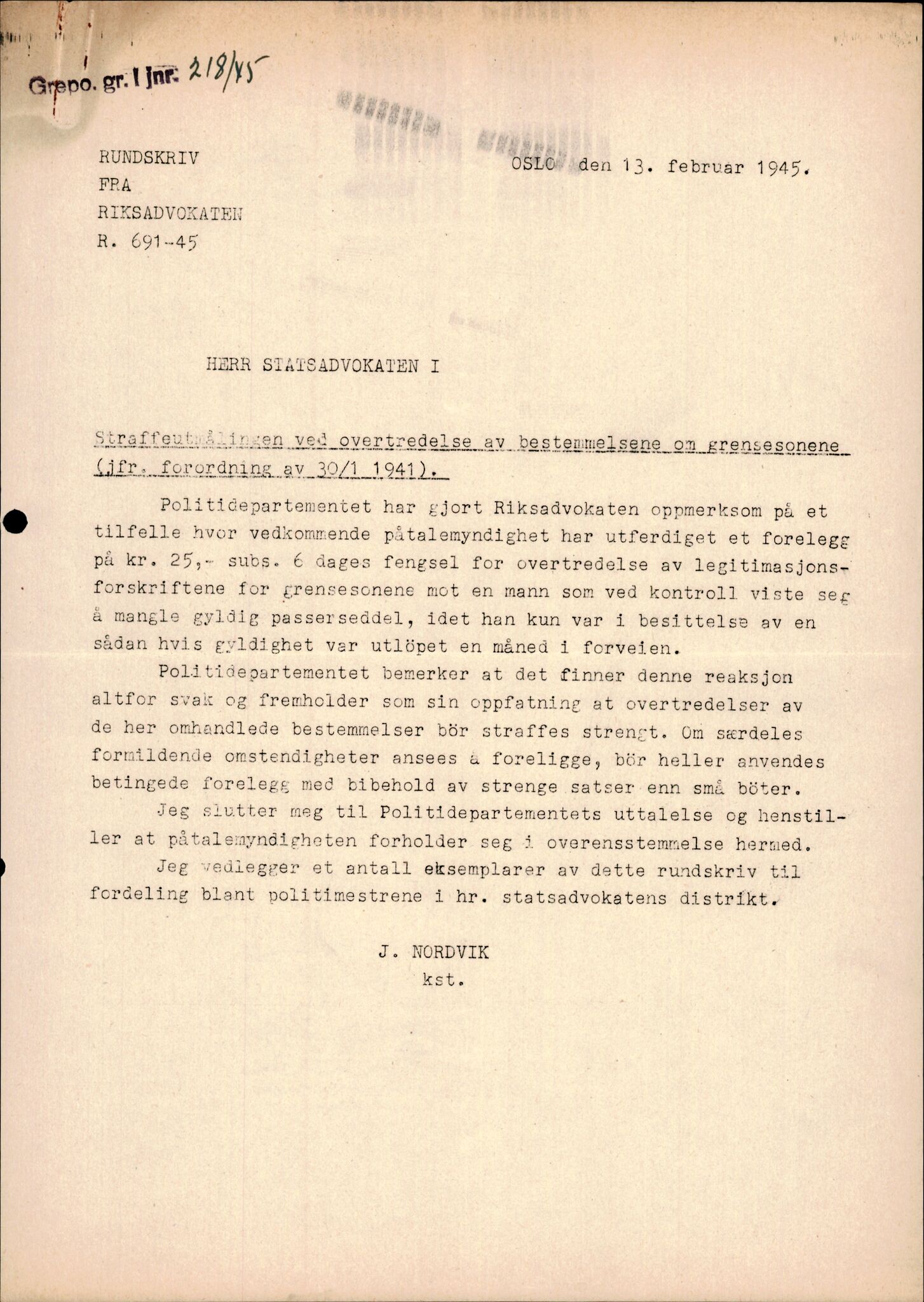 Forsvarets Overkommando. 2 kontor. Arkiv 11.4. Spredte tyske arkivsaker, AV/RA-RAFA-7031/D/Dar/Darc/L0006: BdSN, 1942-1945, p. 1346