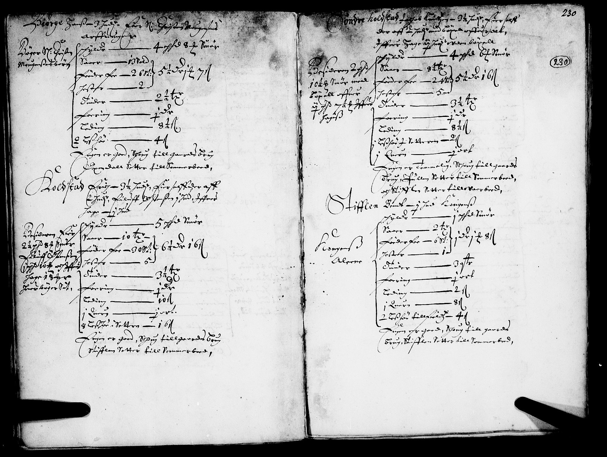 Rentekammeret inntil 1814, Realistisk ordnet avdeling, AV/RA-EA-4070/N/Nb/Nba/L0015: Gudbrandsdalen fogderi, 2. del, 1668, p. 229b-230a