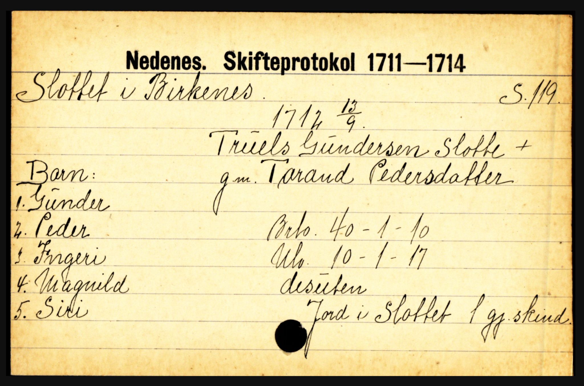 Nedenes sorenskriveri før 1824, AV/SAK-1221-0007/H, p. 27359