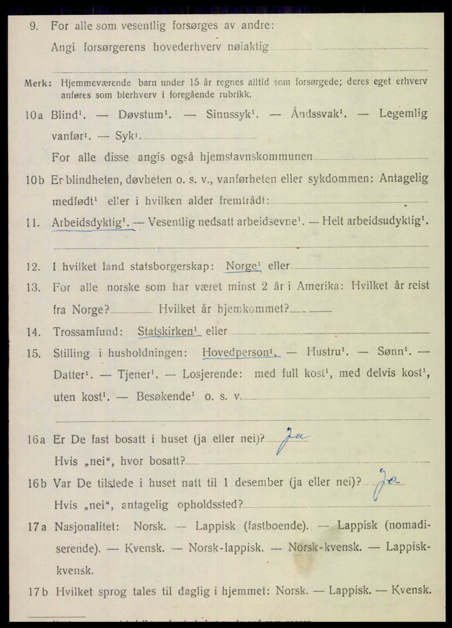 SAT, 1920 census for Herøy, 1920, p. 4129