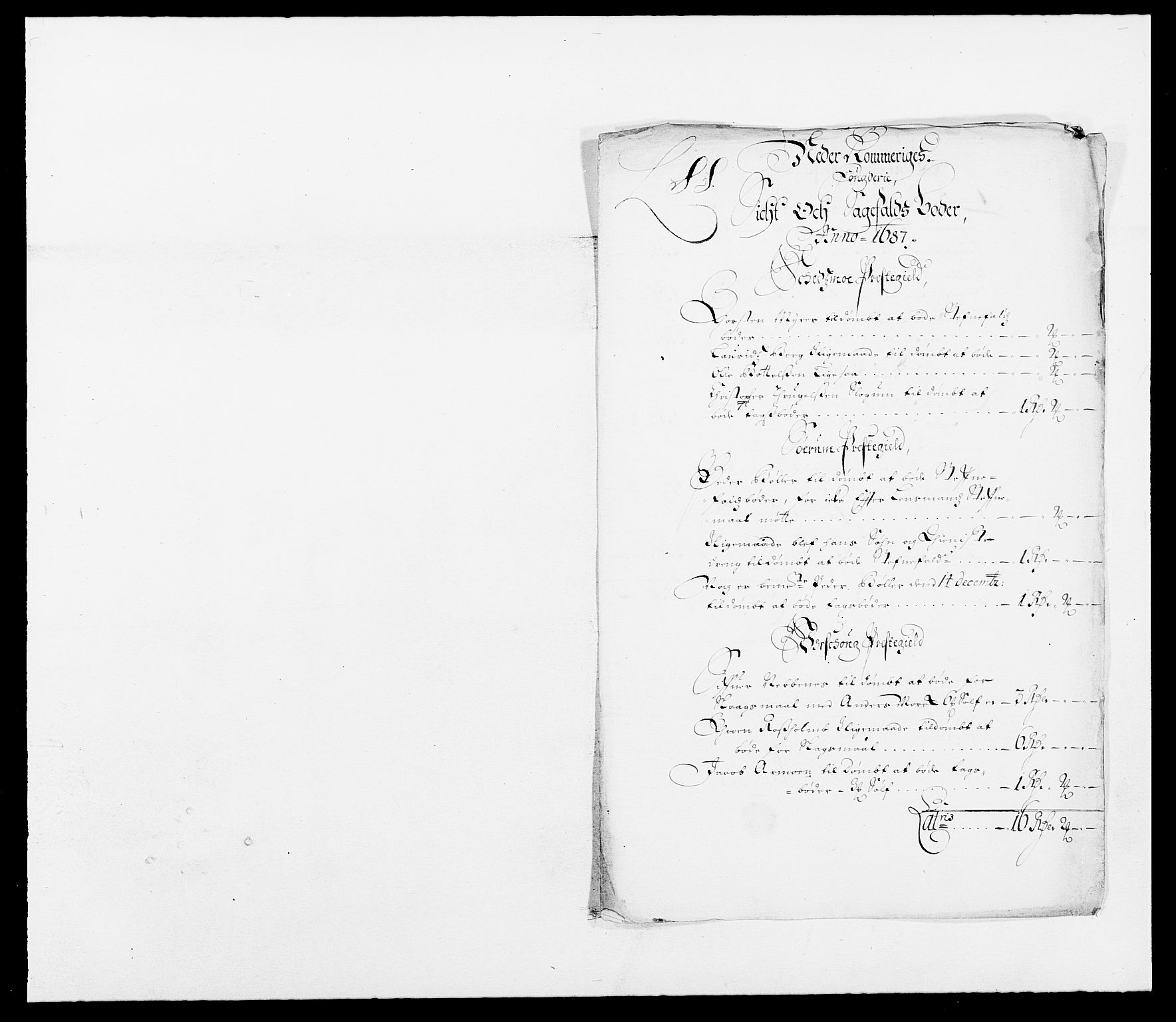 Rentekammeret inntil 1814, Reviderte regnskaper, Fogderegnskap, RA/EA-4092/R11/L0572: Fogderegnskap Nedre Romerike, 1686-1687, p. 224
