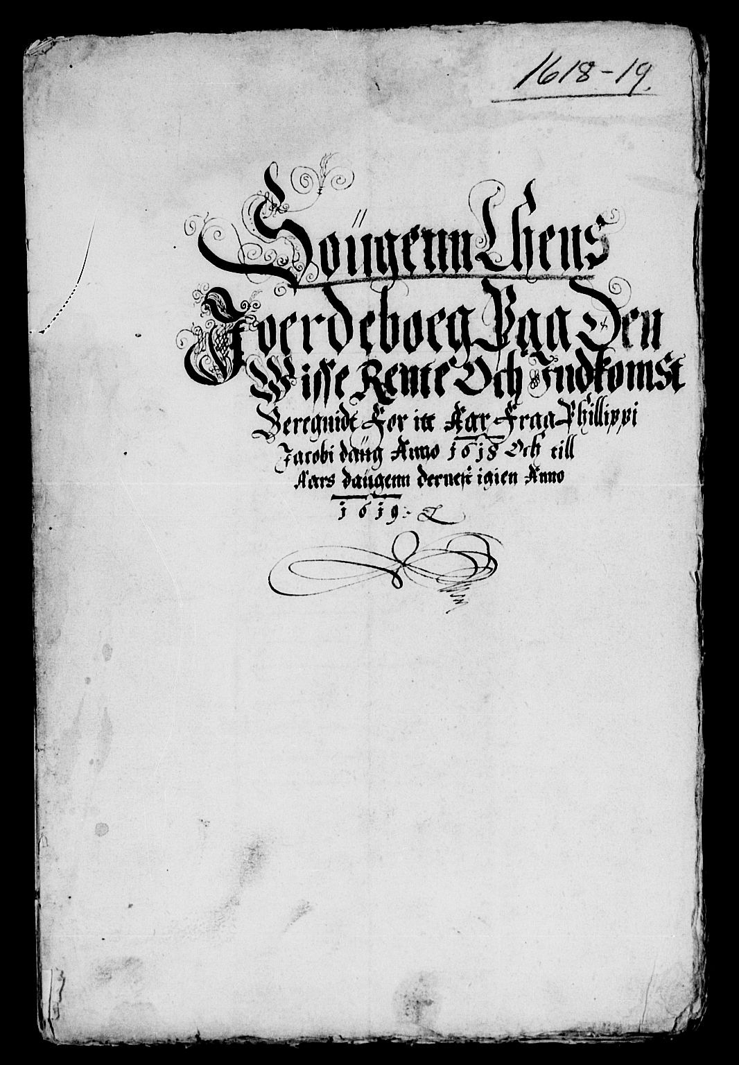 Rentekammeret inntil 1814, Reviderte regnskaper, Lensregnskaper, AV/RA-EA-5023/R/Rb/Rbt/L0026: Bergenhus len, 1618-1619