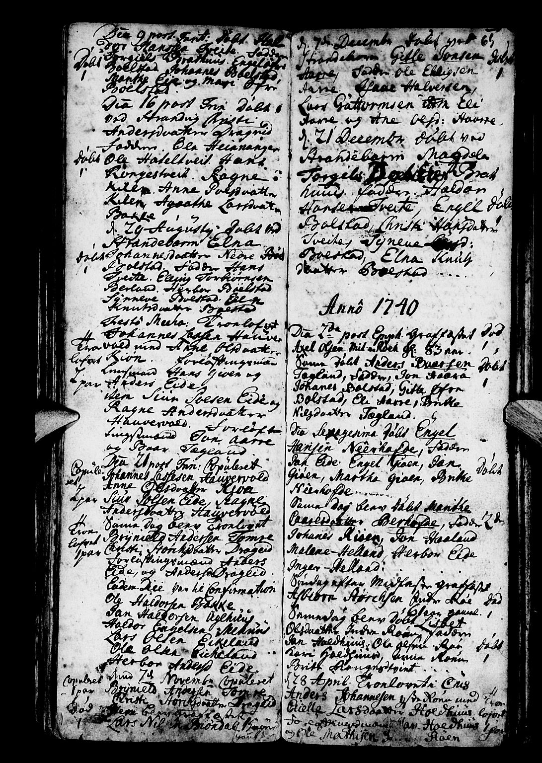 Os sokneprestembete, SAB/A-99929: Parish register (official) no. A 3, 1669-1760, p. 65