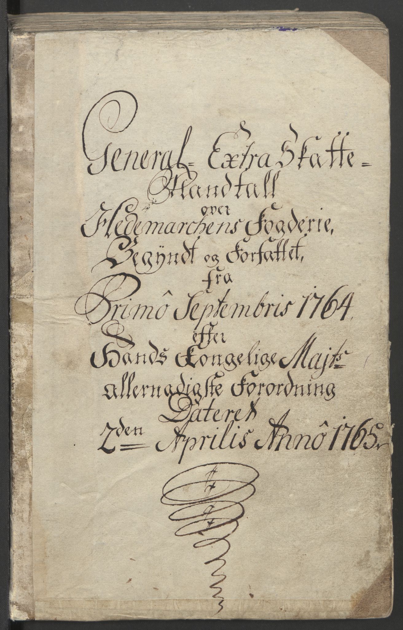 Rentekammeret inntil 1814, Reviderte regnskaper, Fogderegnskap, RA/EA-4092/R16/L1148: Ekstraskatten Hedmark, 1764, p. 3