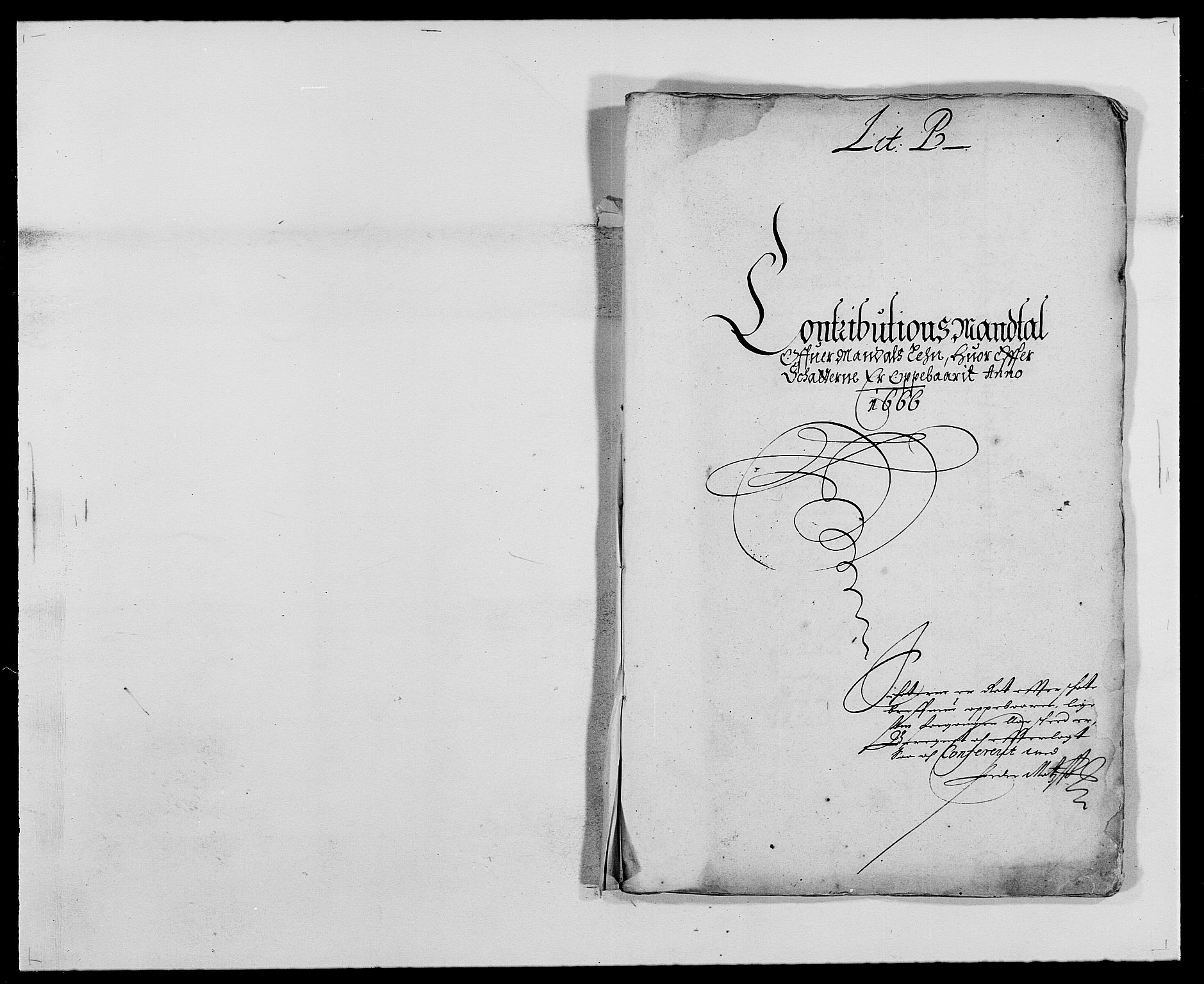 Rentekammeret inntil 1814, Reviderte regnskaper, Fogderegnskap, RA/EA-4092/R42/L2537: Mandal fogderi, 1664-1666, p. 209