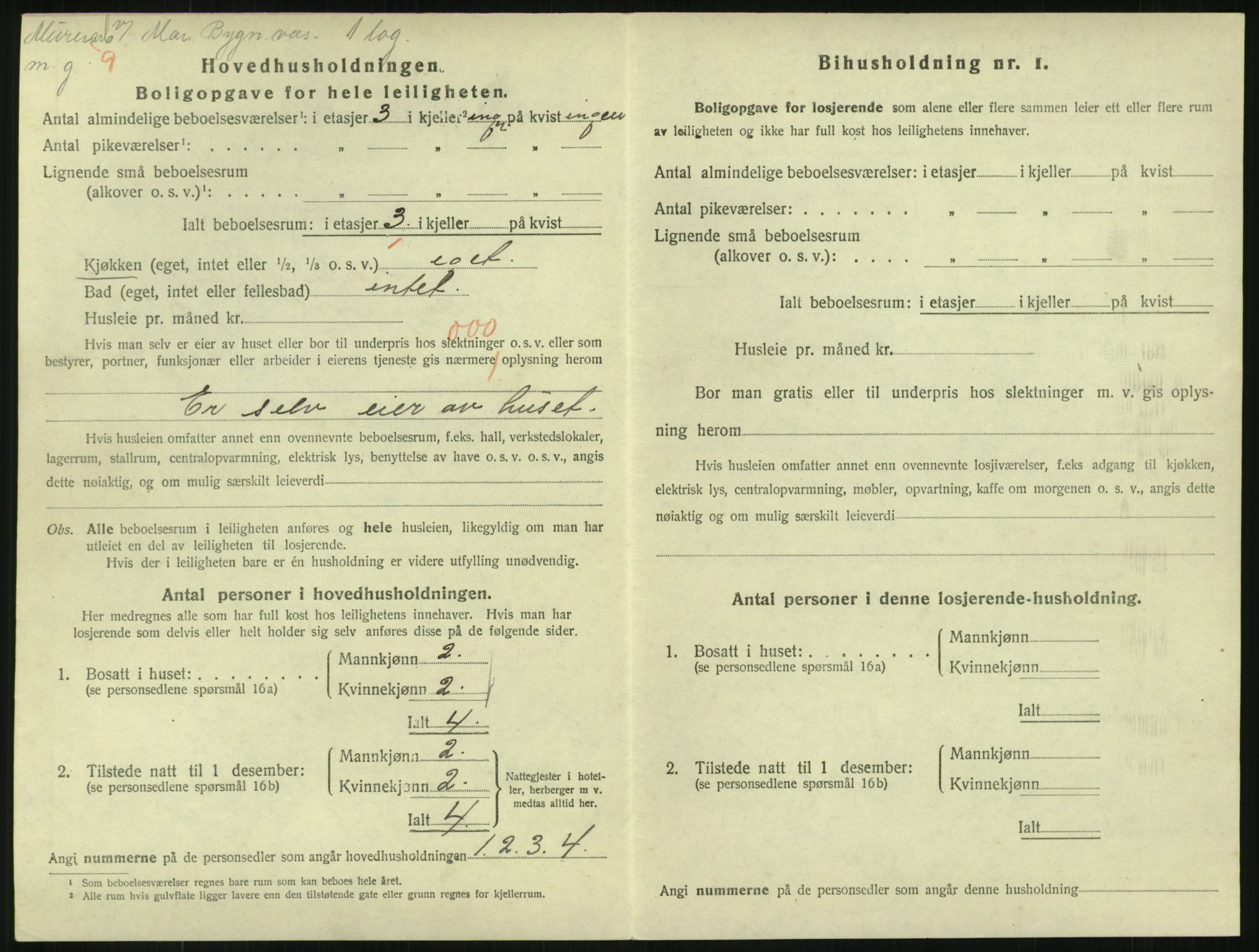 SAKO, 1920 census for Horten, 1920, p. 6054