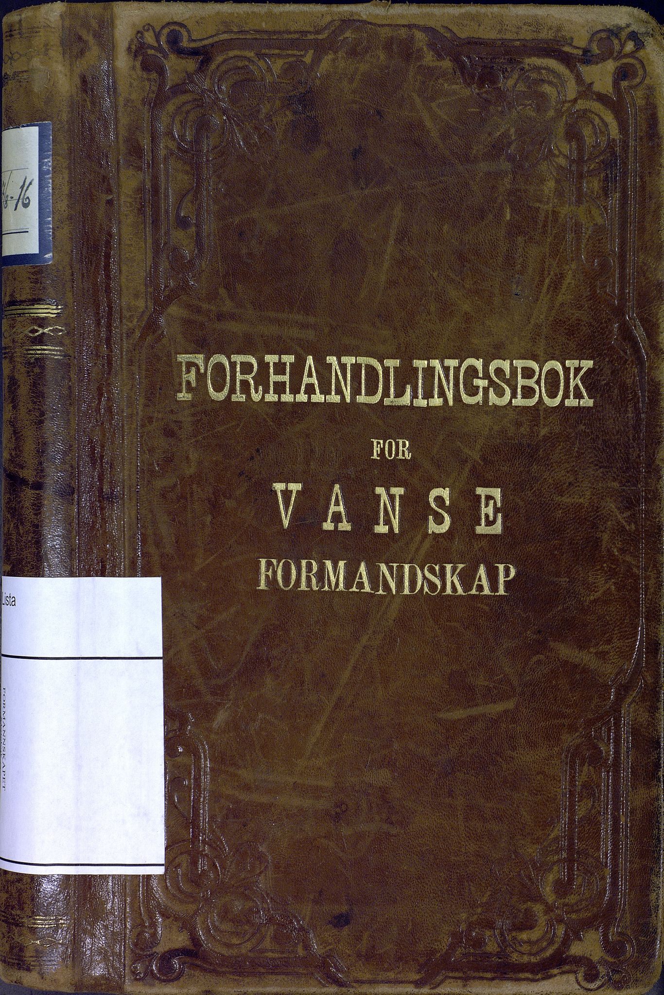 Lista kommune - Formannskapet, ARKSOR/1003LI120/A/L0005: Møtebok (d), 1911-1916