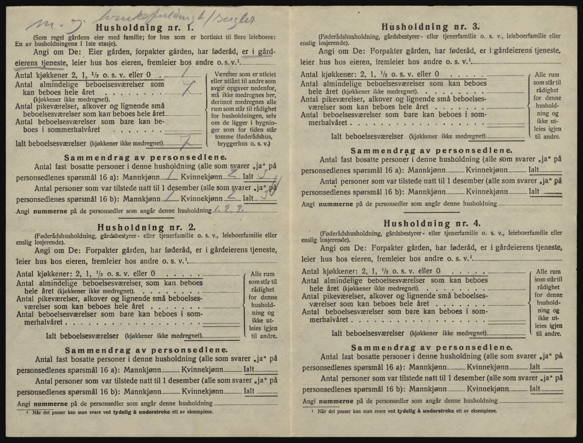 SAO, 1920 census for Glemmen, 1920, p. 2150