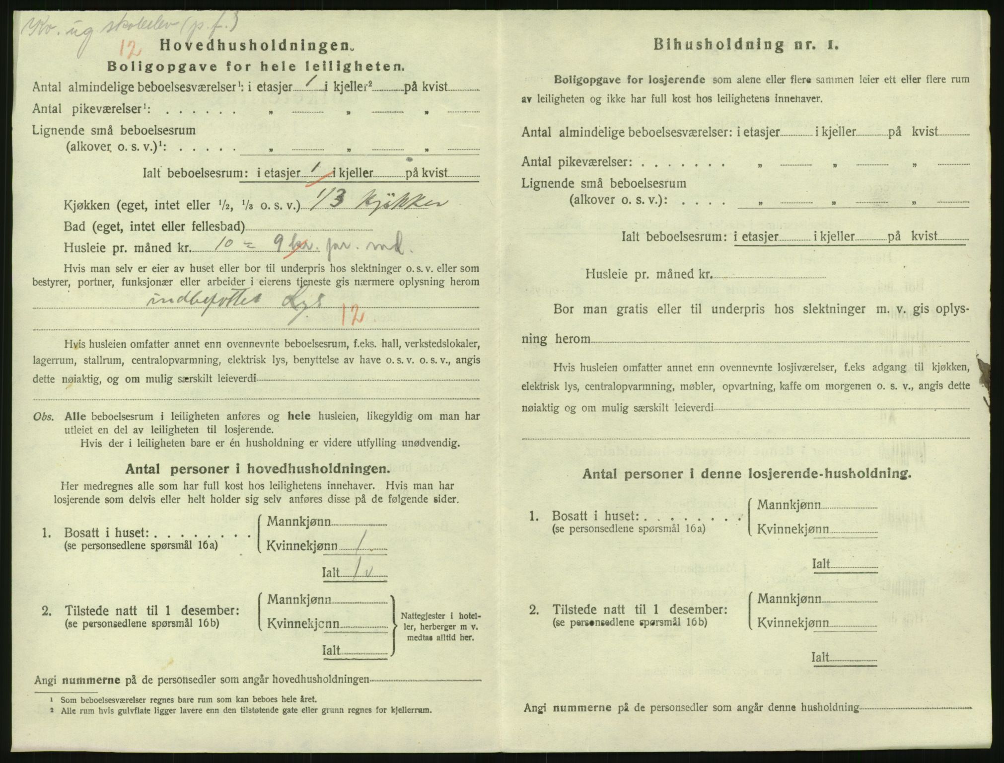 SAK, 1920 census for Risør, 1920, p. 2098