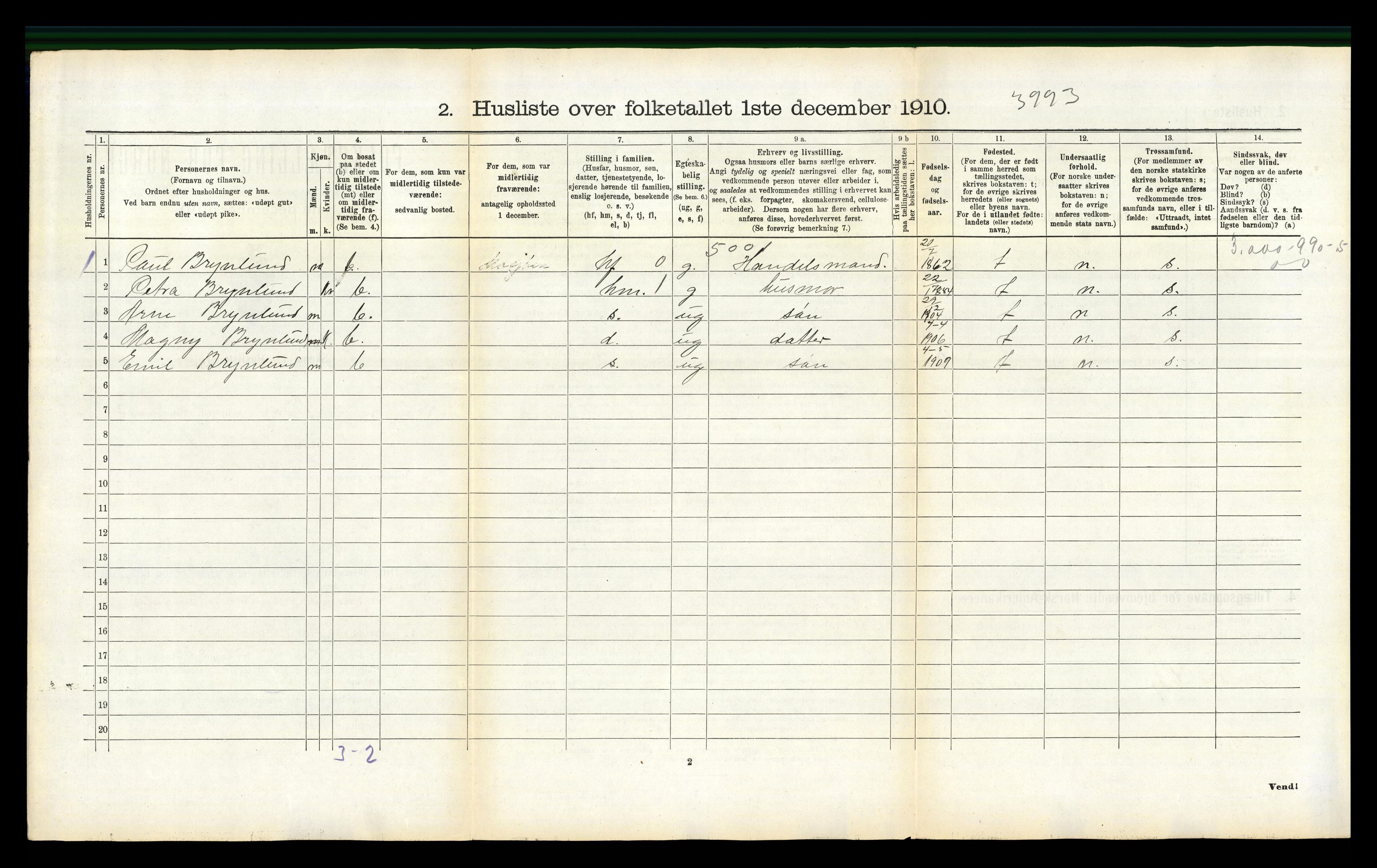 RA, 1910 census for Herøy, 1910, p. 912