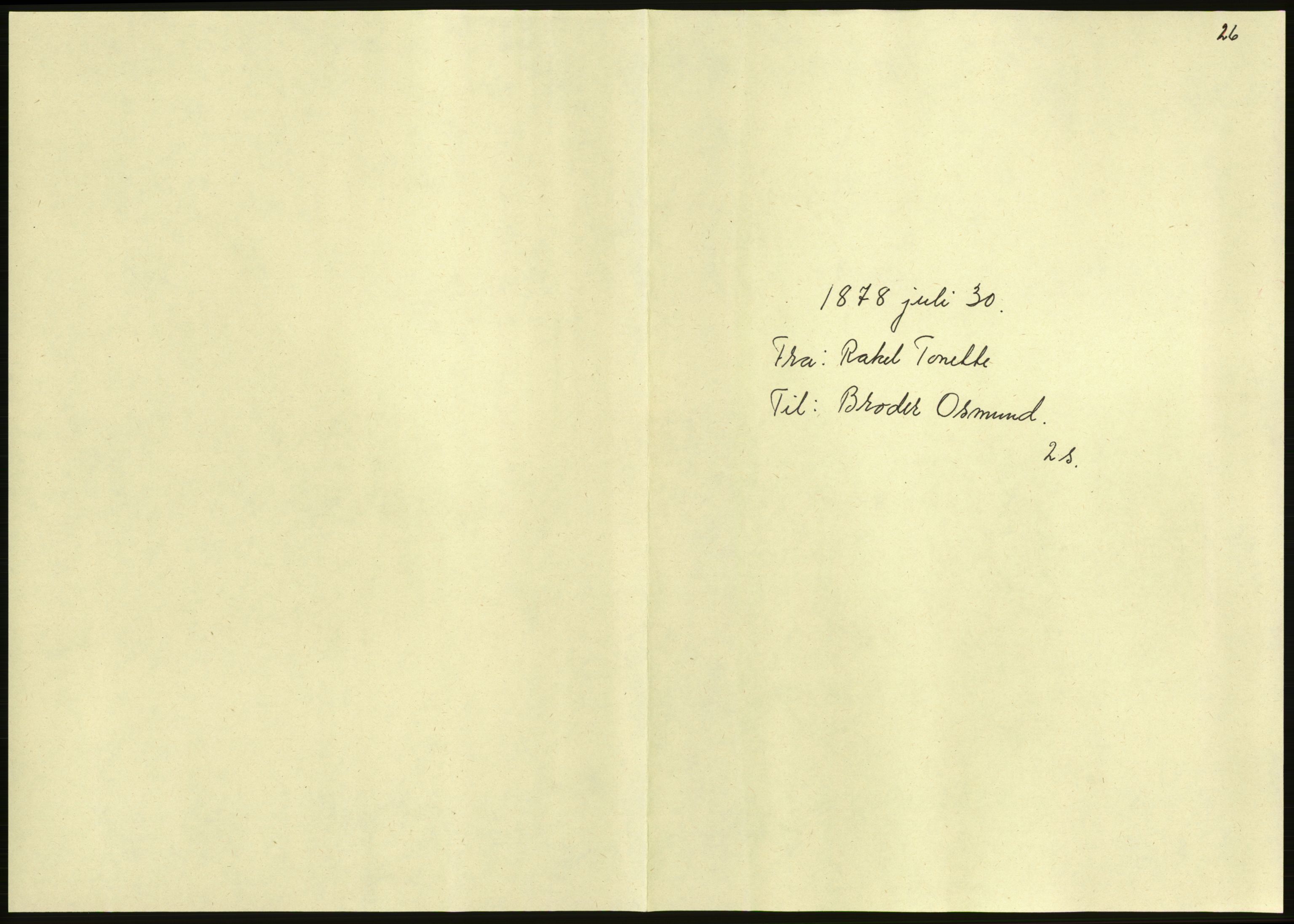 Samlinger til kildeutgivelse, Amerikabrevene, AV/RA-EA-4057/F/L0028: Innlån fra Vest-Agder , 1838-1914, p. 617