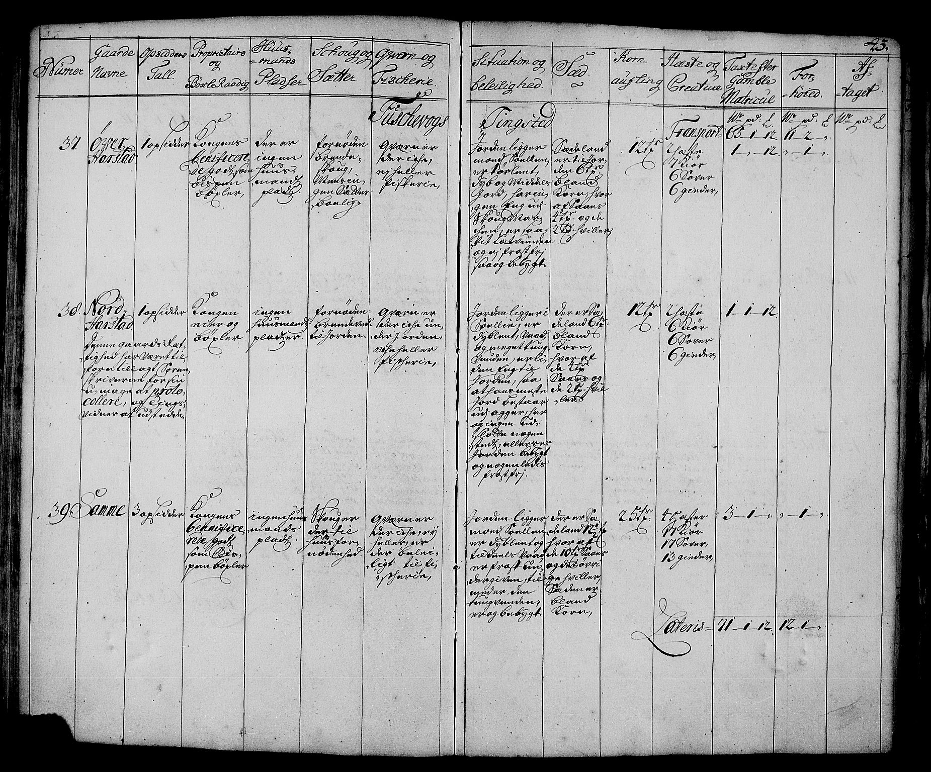 Rentekammeret inntil 1814, Realistisk ordnet avdeling, AV/RA-EA-4070/N/Nb/Nbf/L0178: Senja eksaminasjonsprotokoll, 1723, p. 44