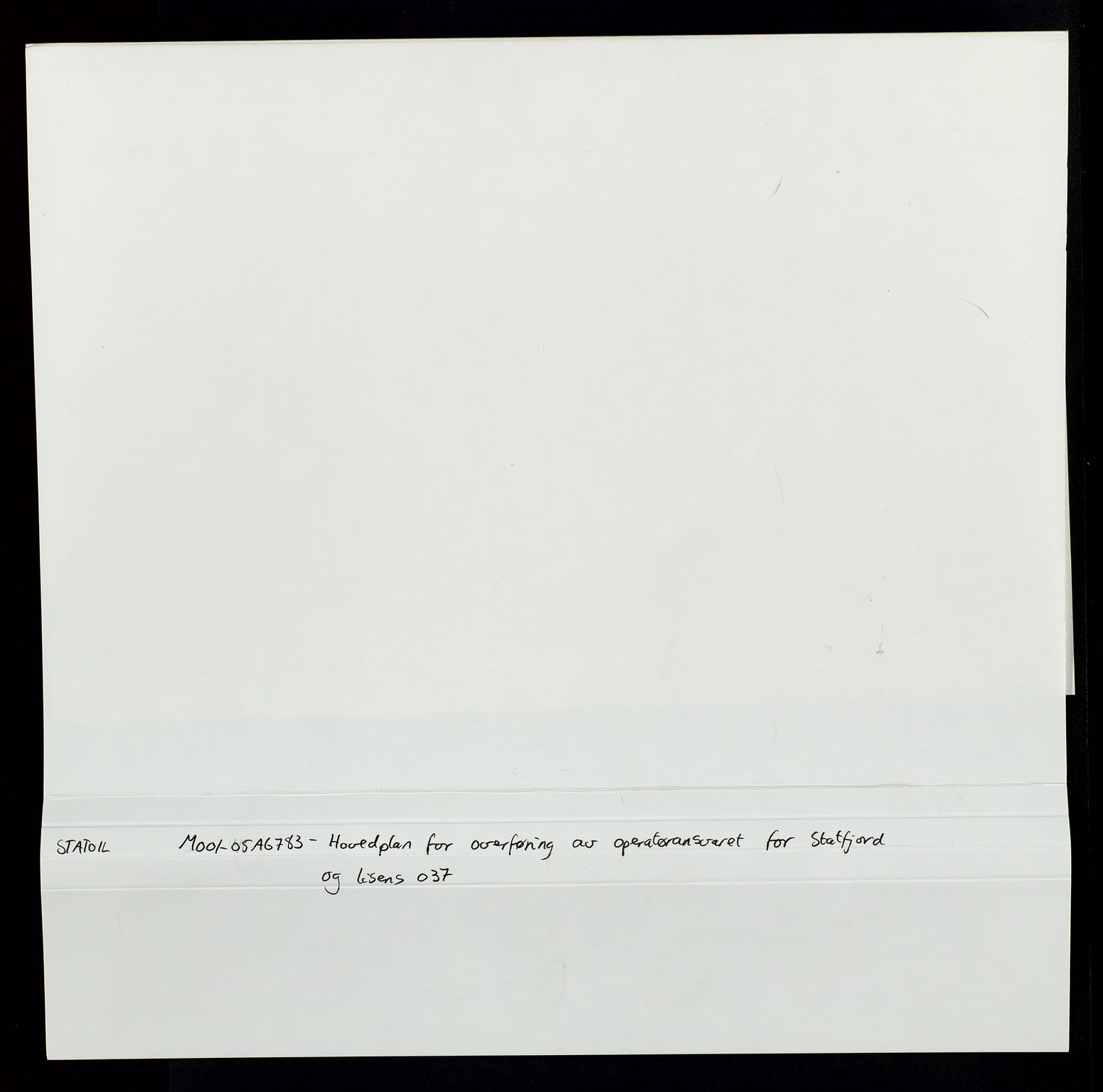 Pa 1339 - Statoil ASA, AV/SAST-A-101656/0001/D/Dm/L0123: Rapporter, 1985-1988, p. 2