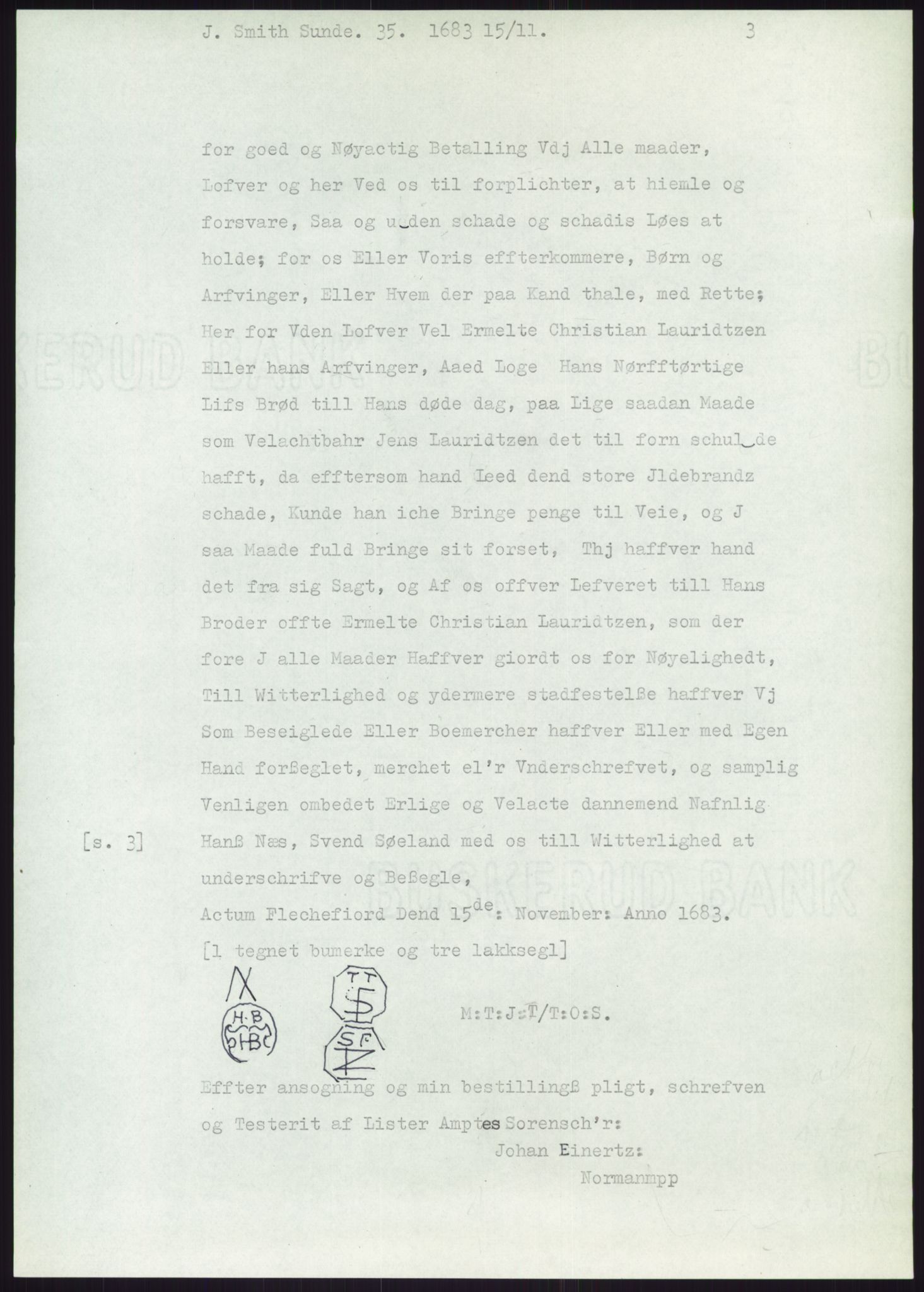 Samlinger til kildeutgivelse, Diplomavskriftsamlingen, AV/RA-EA-4053/H/Ha, p. 3381