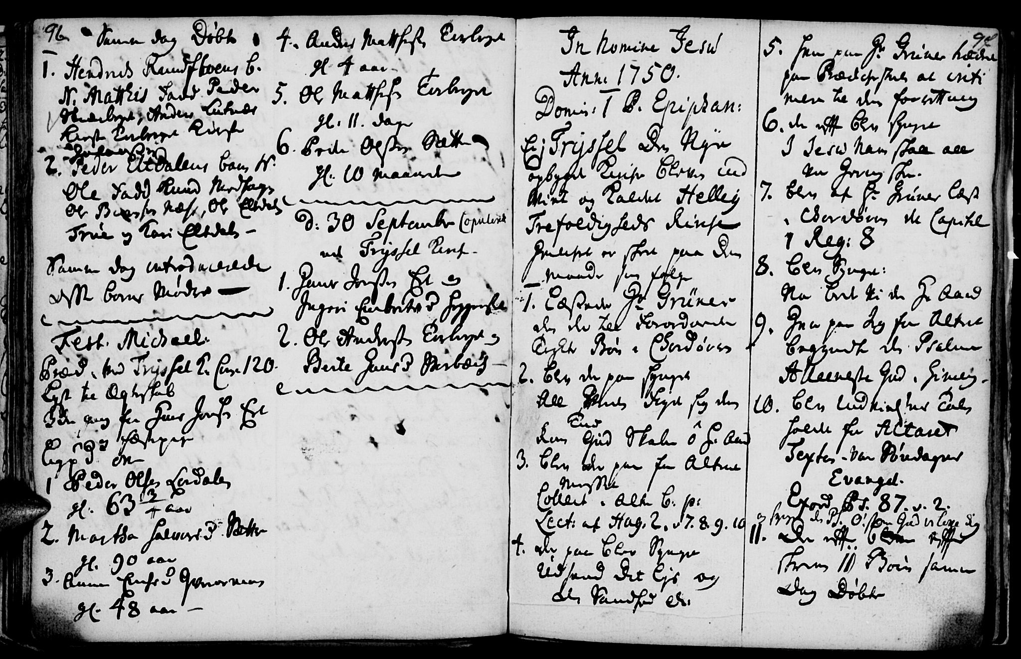 Elverum prestekontor, AV/SAH-PREST-044/H/Ha/Haa/L0001: Parish register (official) no. 1, 1730-1760, p. 96-97