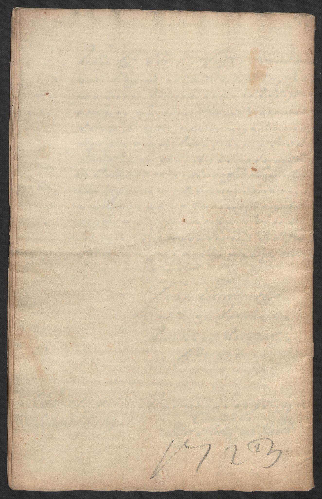 Rentekammeret inntil 1814, Realistisk ordnet avdeling, AV/RA-EA-4070/Oa/L0014: [Y17]: Forskjellige dokumenter om Kongsbergs mynt, 1723-1765, p. 20