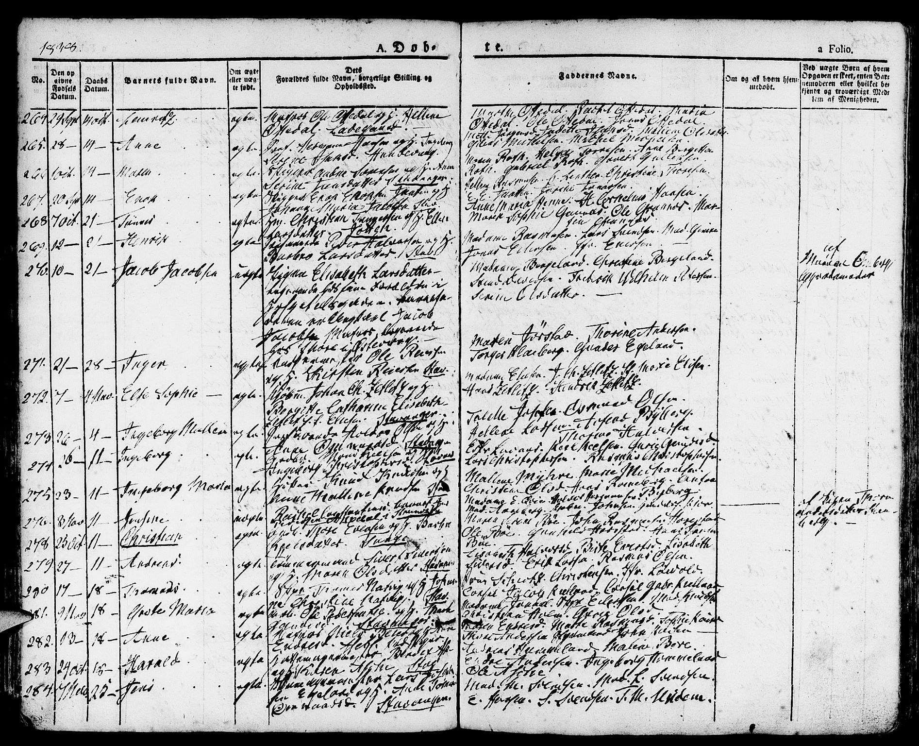 Domkirken sokneprestkontor, AV/SAST-A-101812/001/30/30BA/L0011: Parish register (official) no. A 11, 1832-1856