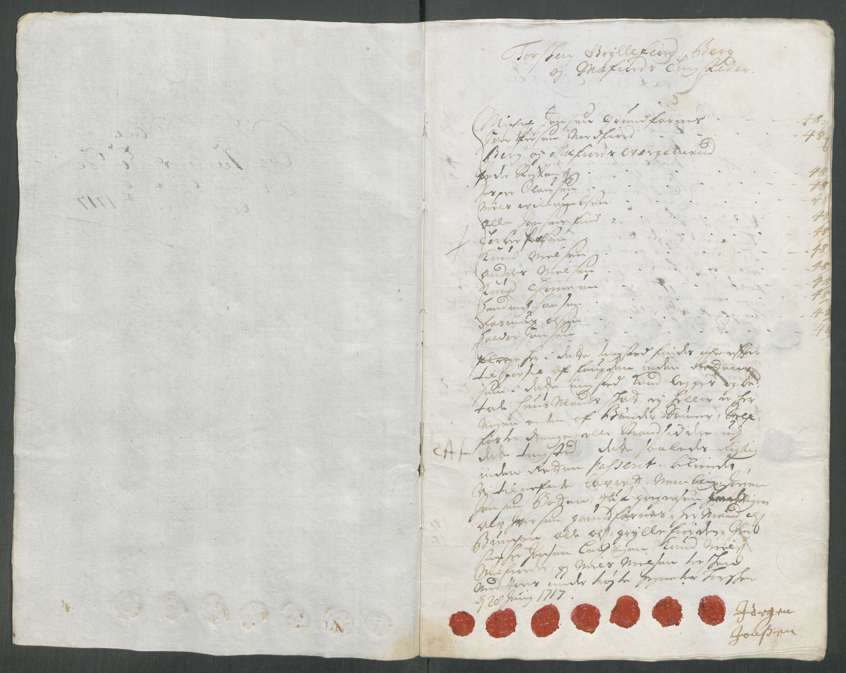 Rentekammeret inntil 1814, Reviderte regnskaper, Fogderegnskap, AV/RA-EA-4092/R68/L4763: Fogderegnskap Senja og Troms, 1717, p. 111