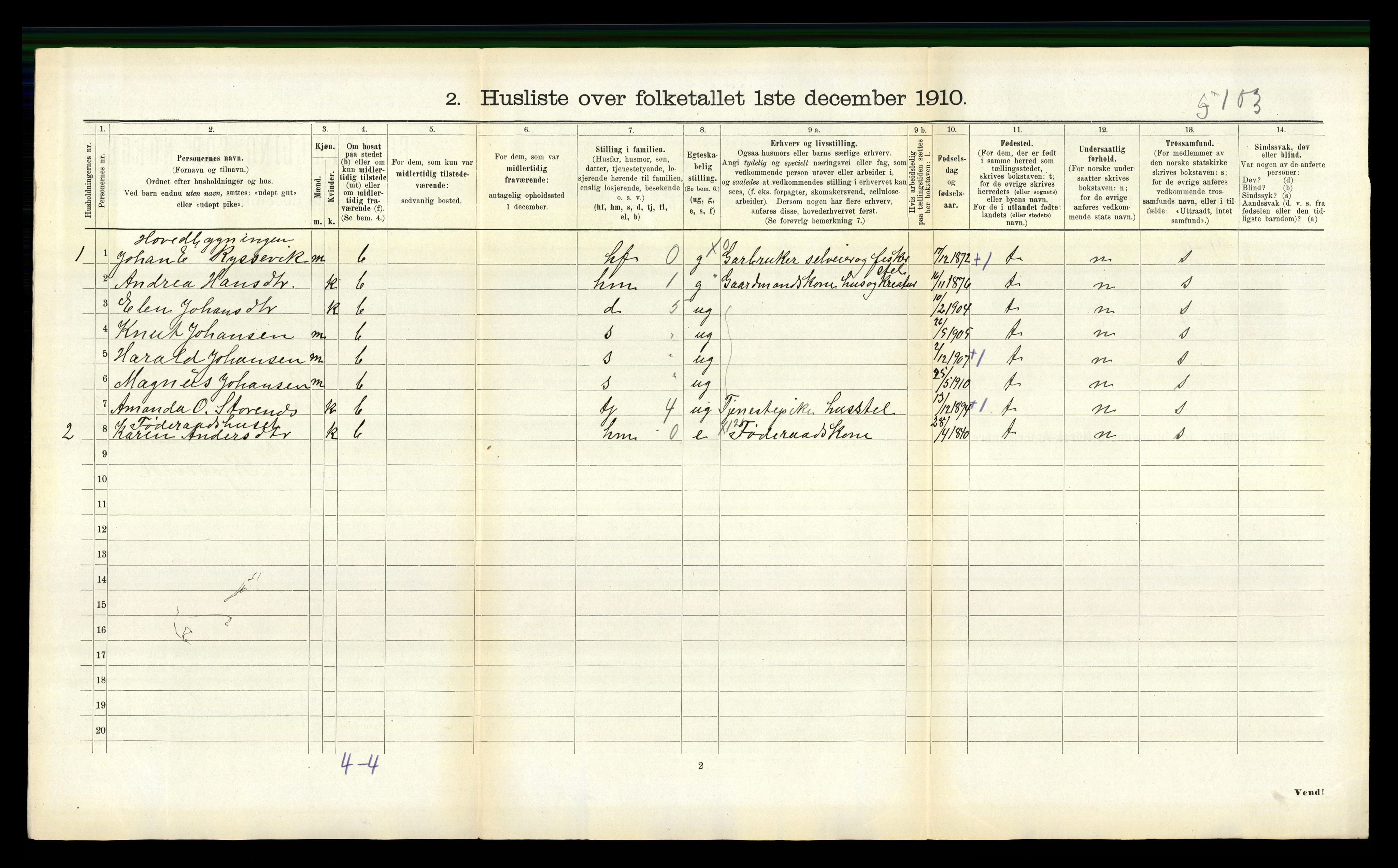 RA, 1910 census for Herøy, 1910, p. 1117