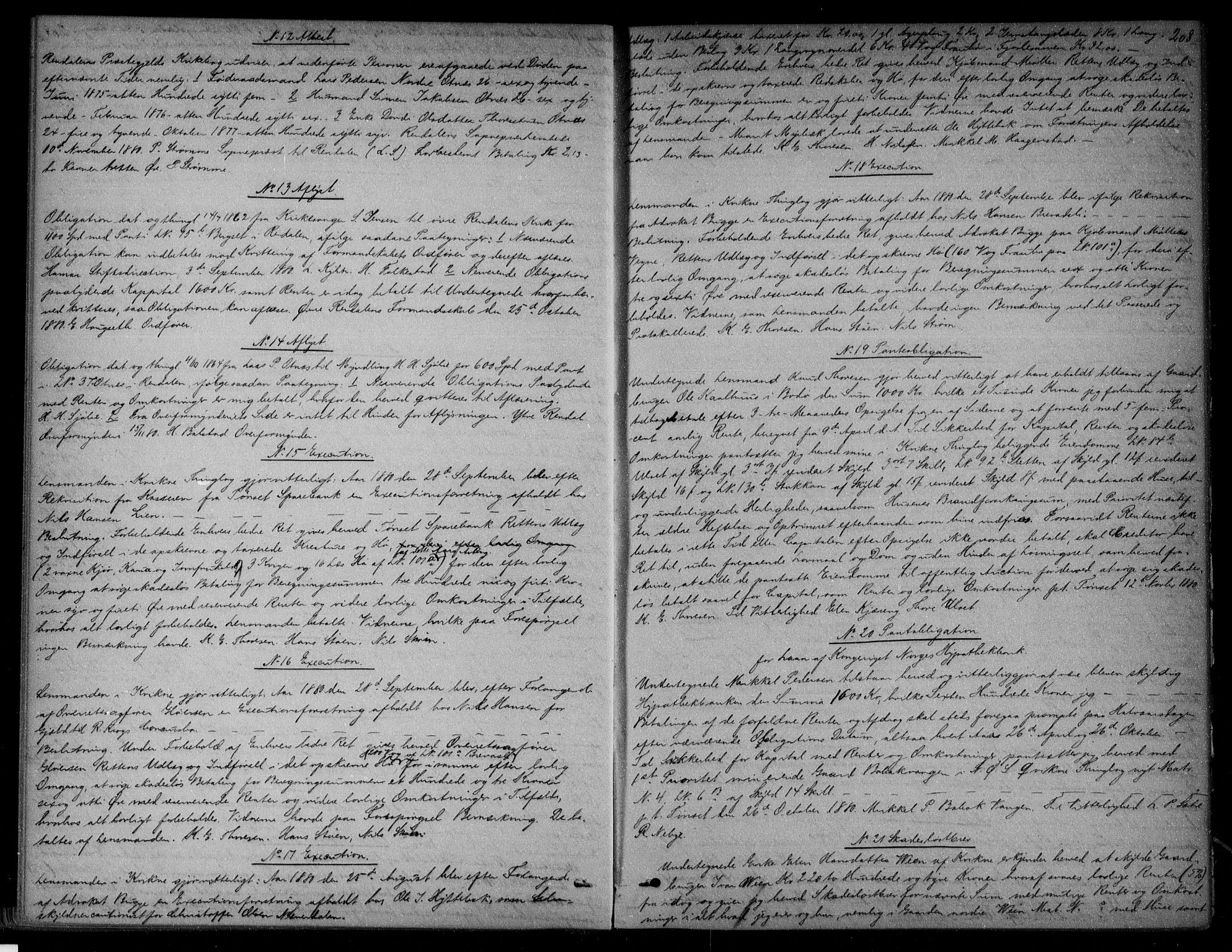 Nord-Østerdal tingrett, AV/SAH-TING-020/H/Hb/Hba/L0009: Mortgage book no. 9, 1879-1882, p. 208