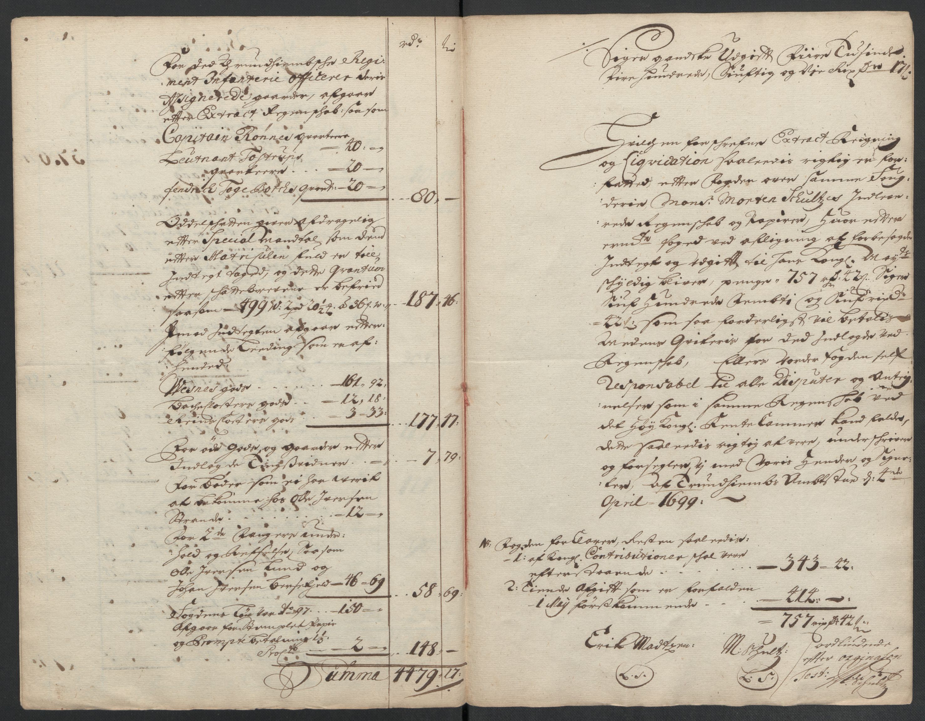 Rentekammeret inntil 1814, Reviderte regnskaper, Fogderegnskap, AV/RA-EA-4092/R55/L3653: Fogderegnskap Romsdal, 1697-1698, p. 240