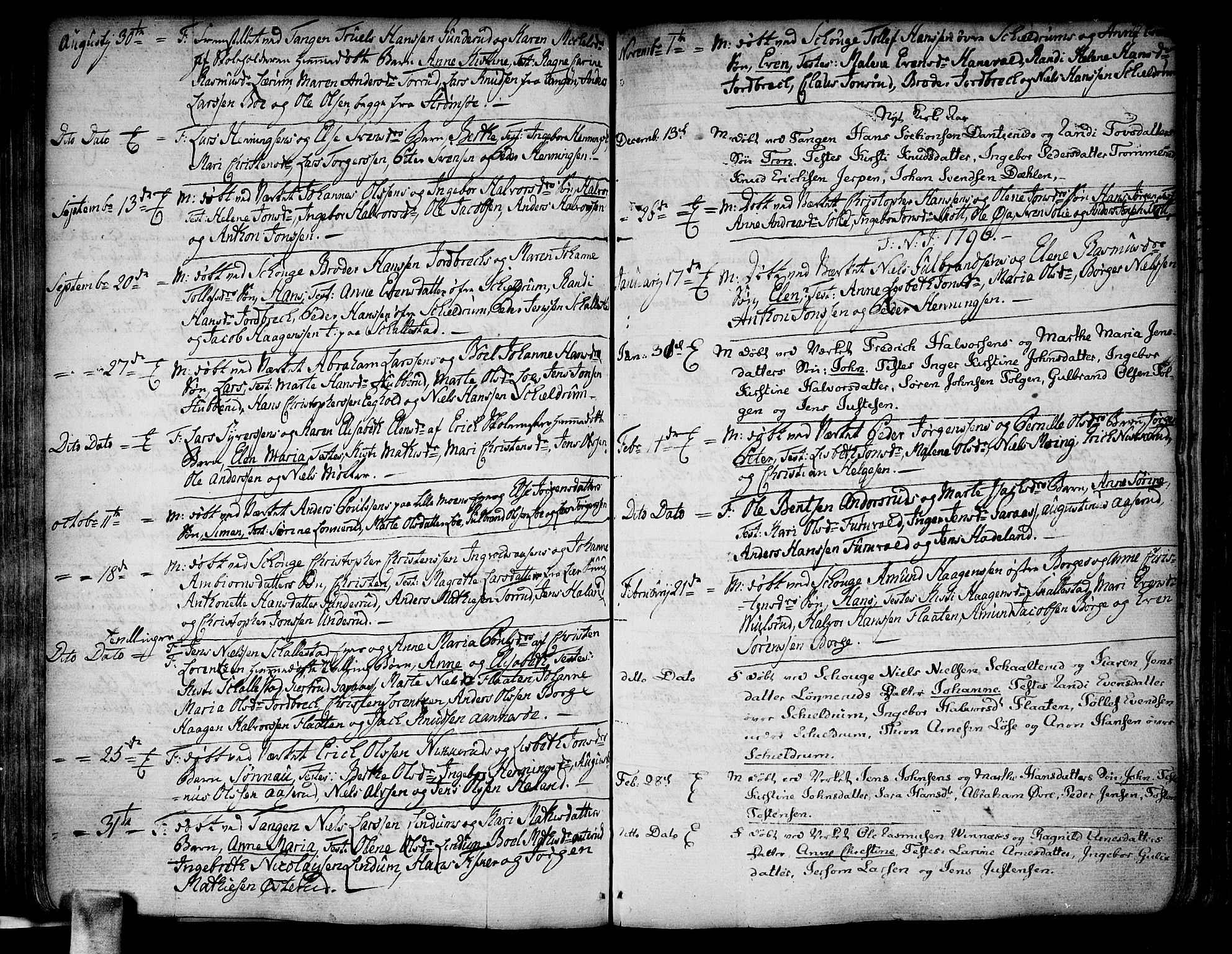 Skoger kirkebøker, SAKO/A-59/F/Fa/L0001: Parish register (official) no. I 1, 1746-1814, p. 97
