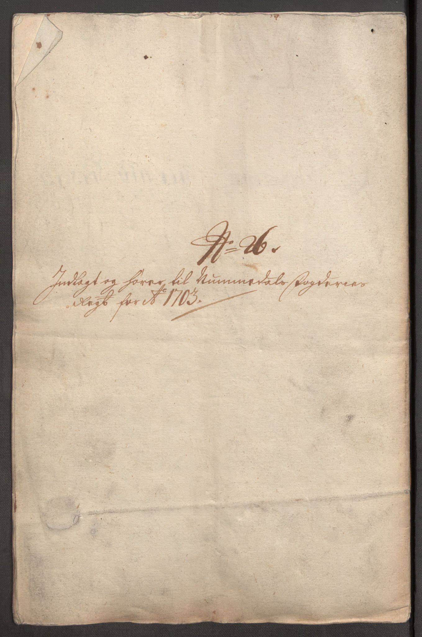 Rentekammeret inntil 1814, Reviderte regnskaper, Fogderegnskap, AV/RA-EA-4092/R64/L4428: Fogderegnskap Namdal, 1703-1704, p. 188