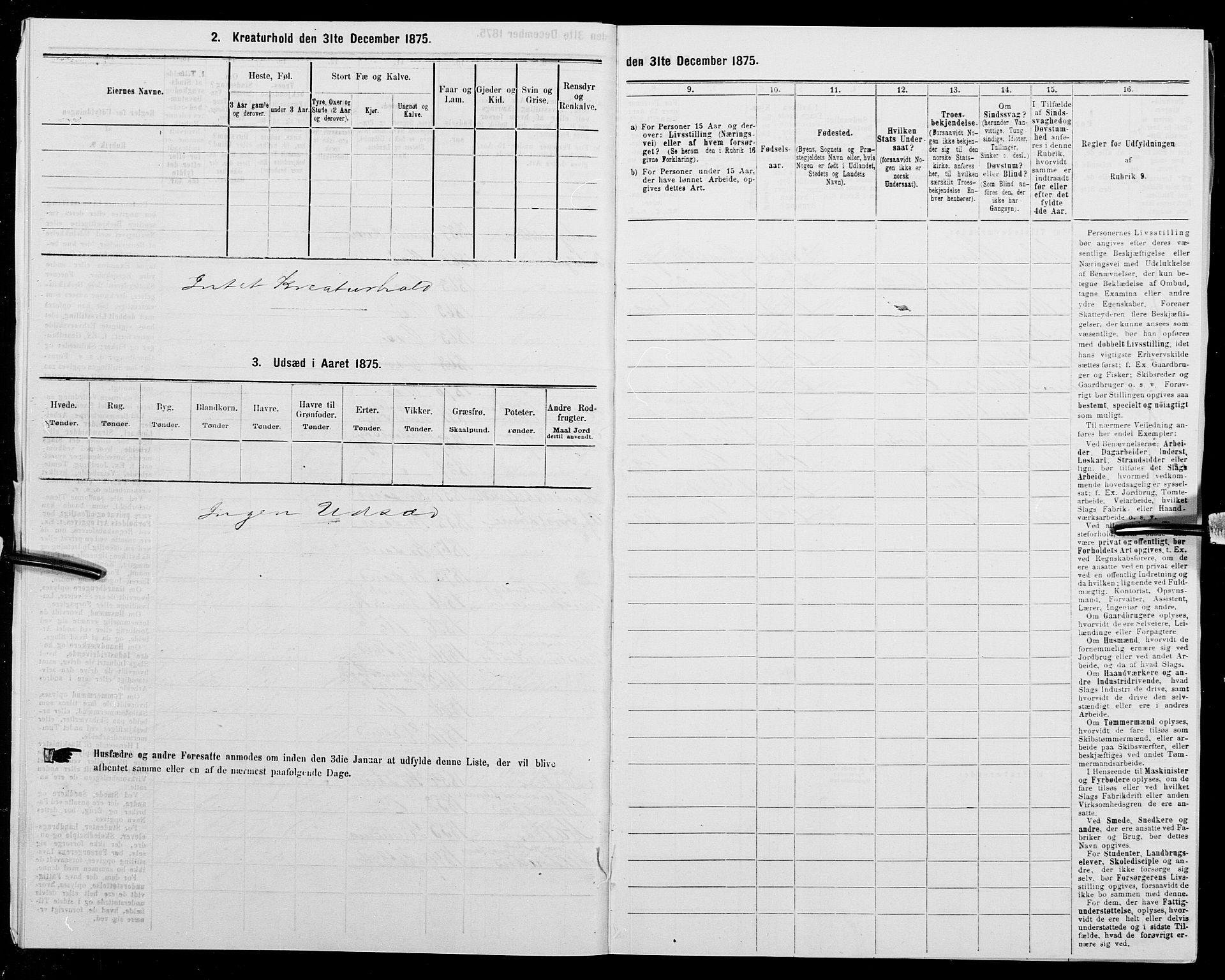 SAK, 1875 census for 1001P Kristiansand, 1875, p. 36