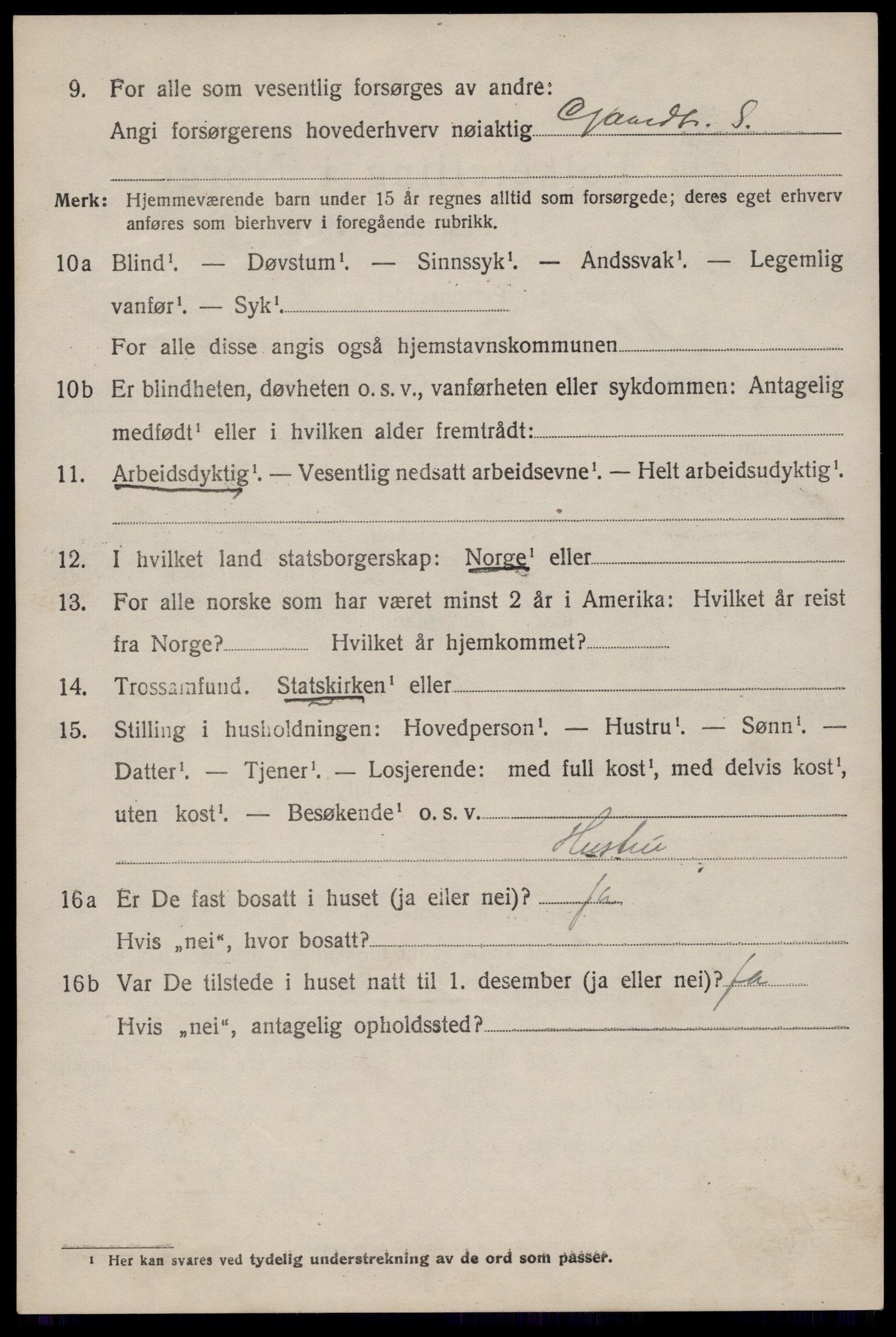 SAST, 1920 census for Nærbø, 1920, p. 5372