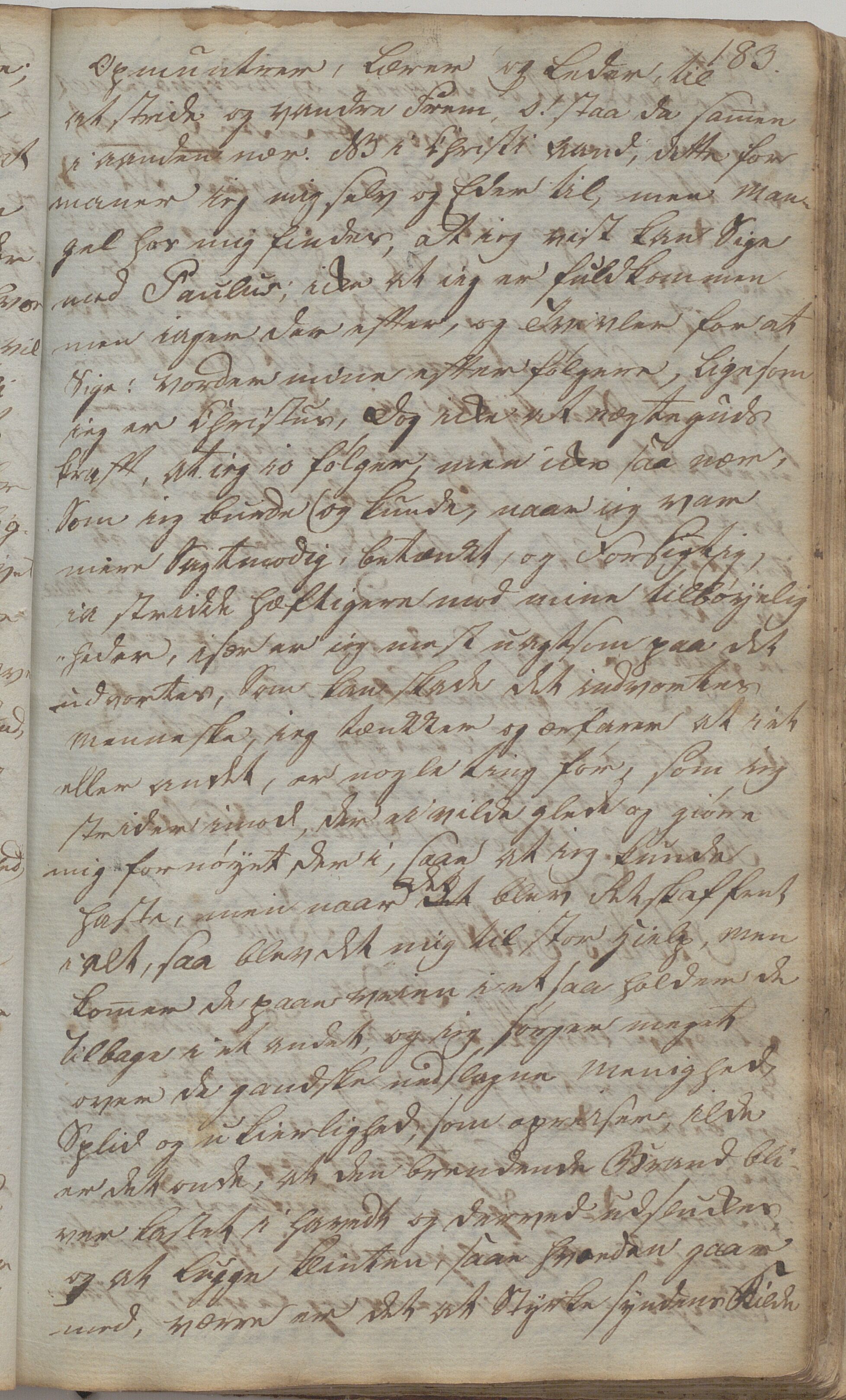 Heggtveitsamlingen, TMF/A-1007/H/L0047/0007: Kopibøker, brev etc.  / "Kopsland", 1800-1850, p. 183