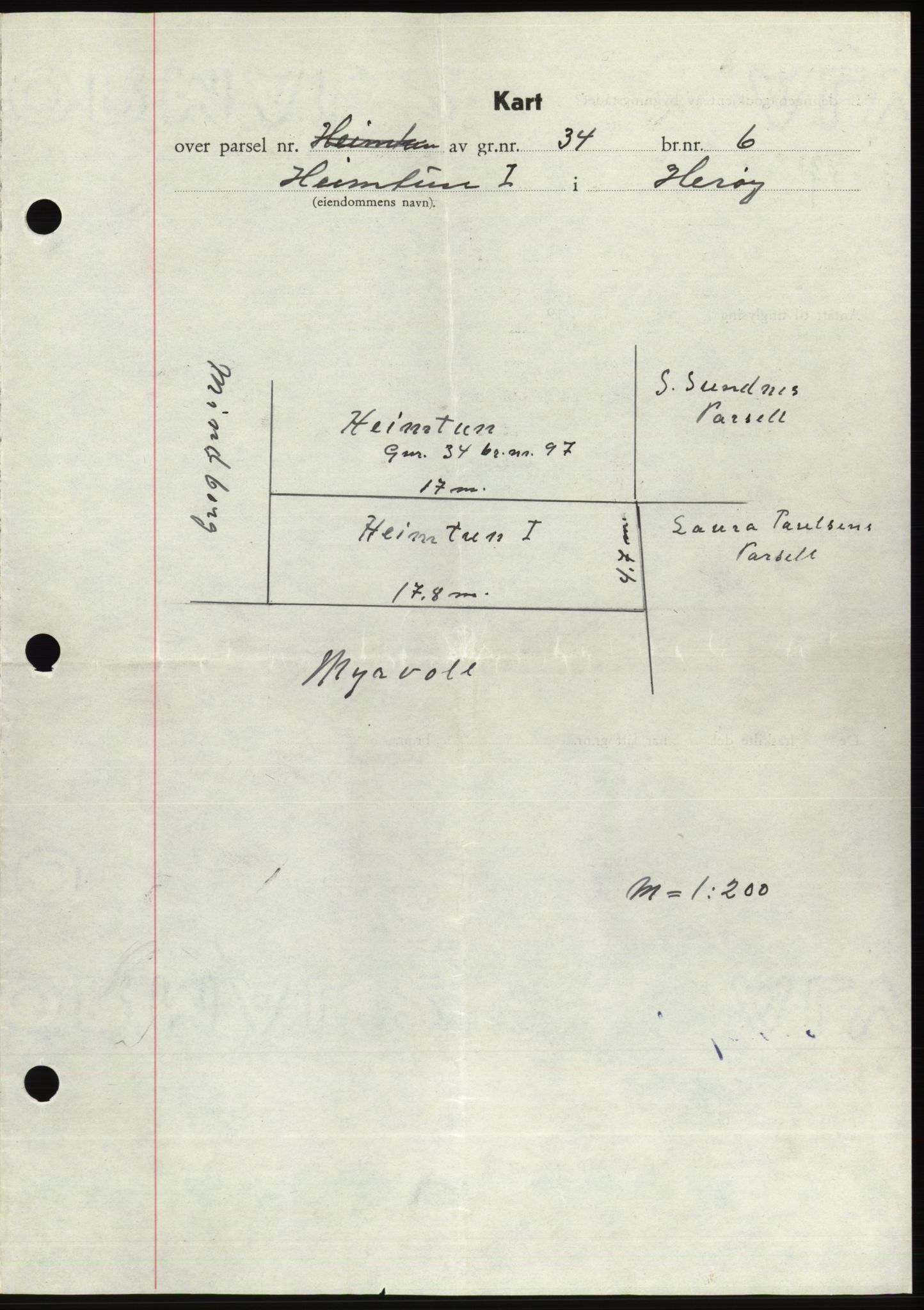 Søre Sunnmøre sorenskriveri, AV/SAT-A-4122/1/2/2C/L0078: Mortgage book no. 4A, 1946-1946, Diary no: : 508/1946