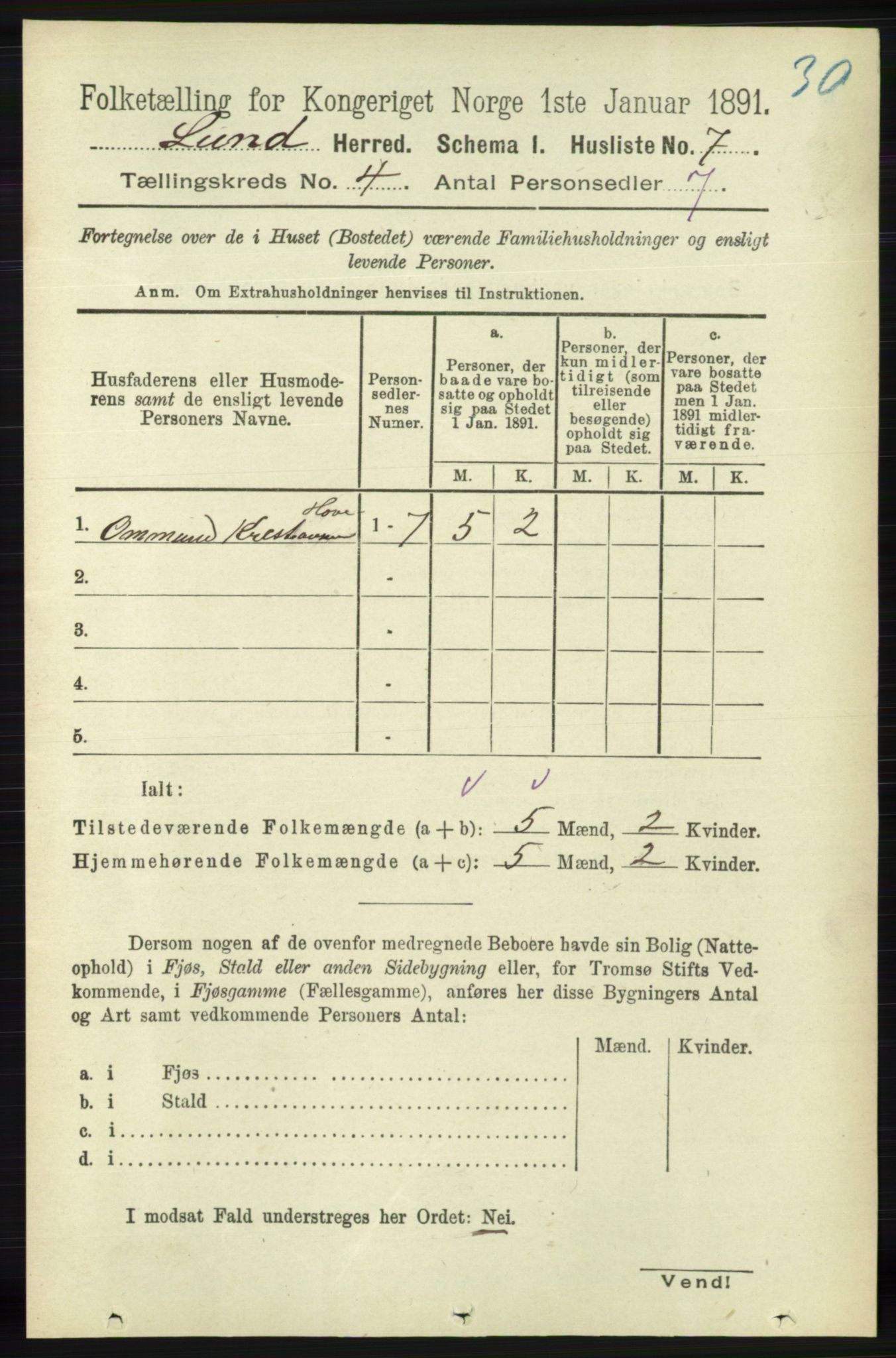 RA, 1891 census for 1112 Lund, 1891, p. 1200