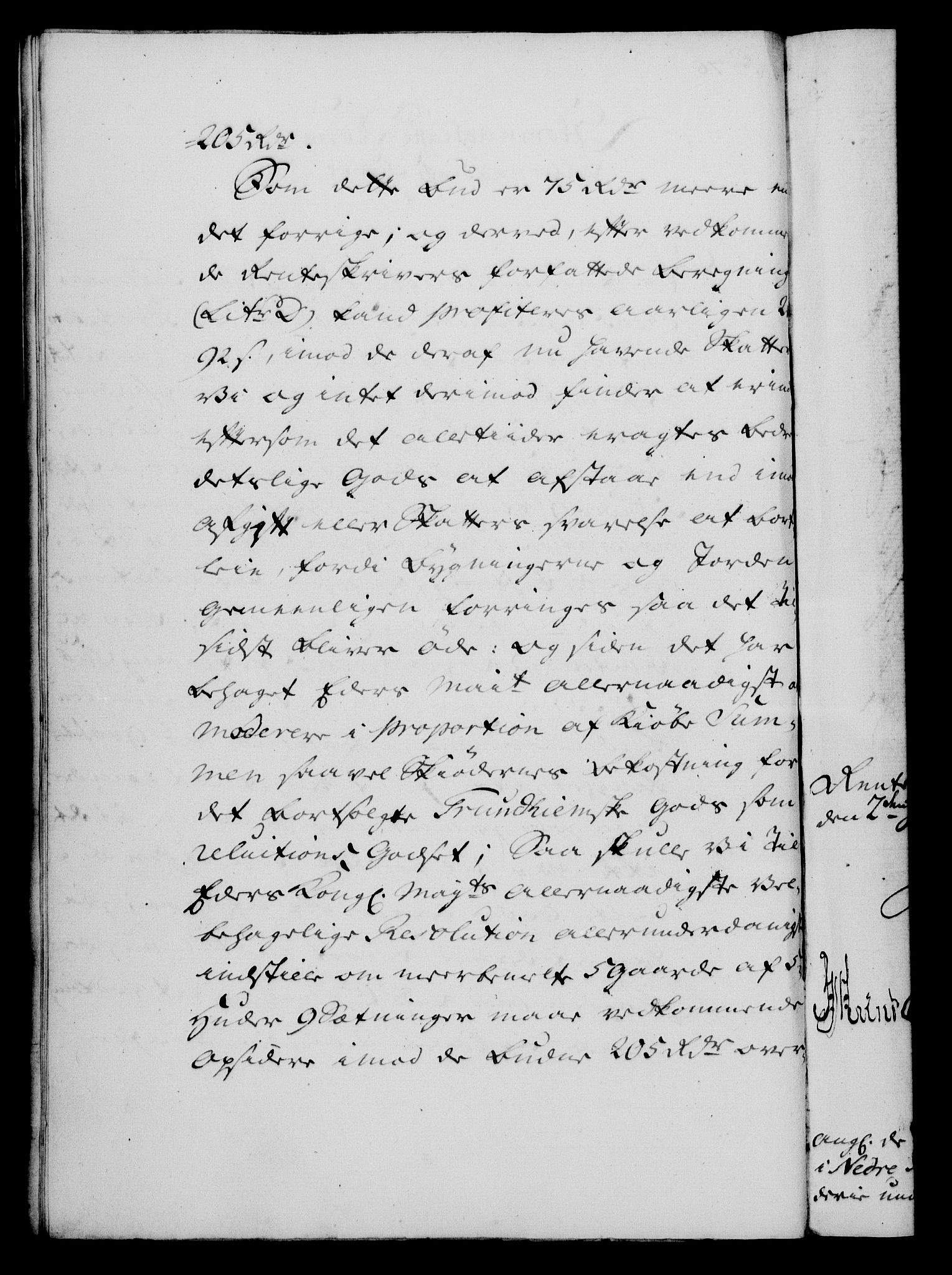 Rentekammeret, Kammerkanselliet, RA/EA-3111/G/Gf/Gfa/L0043: Norsk relasjons- og resolusjonsprotokoll (merket RK 52.43), 1761, p. 303