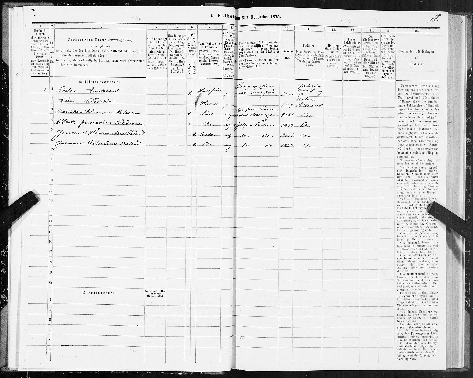 SAT, 1875 census for 1617P Hitra, 1875, p. 4018