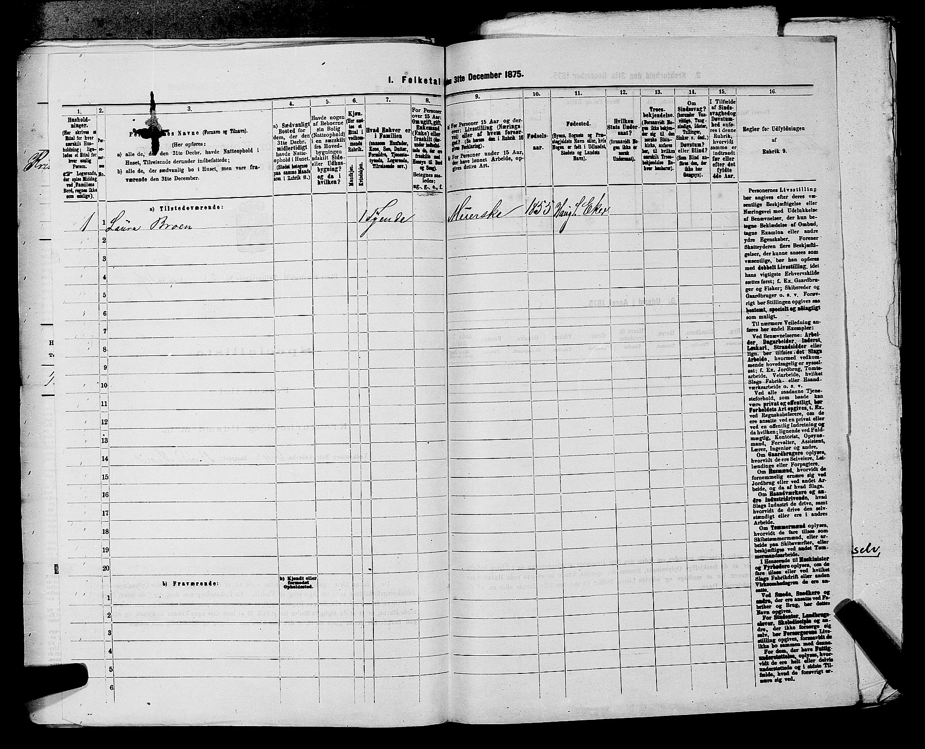 SAKO, 1875 census for 0624P Eiker, 1875, p. 4441