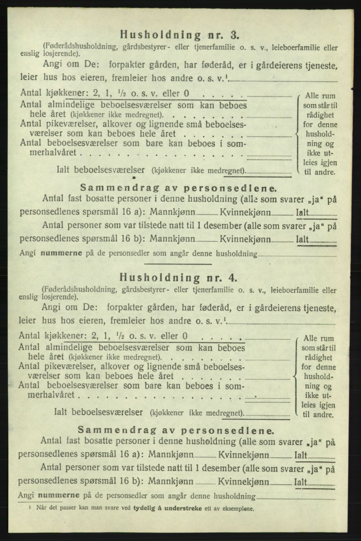 SAB, 1920 census for Skånevik, 1920, p. 2236