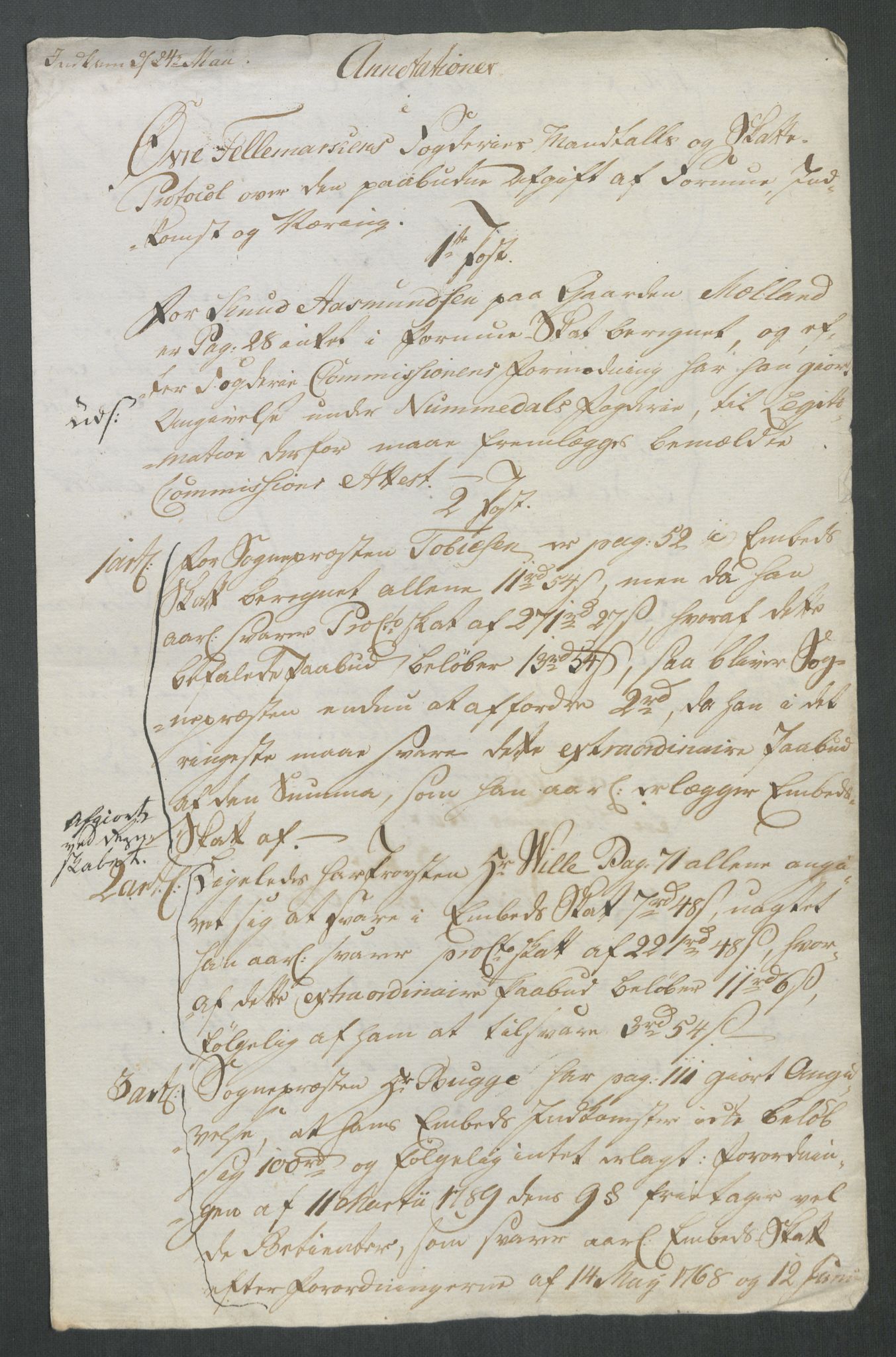 Rentekammeret inntil 1814, Reviderte regnskaper, Mindre regnskaper, AV/RA-EA-4068/Rf/Rfe/L0062: Øvre Romerike fogderi, Øvre Telemark fogderi, 1789, p. 339